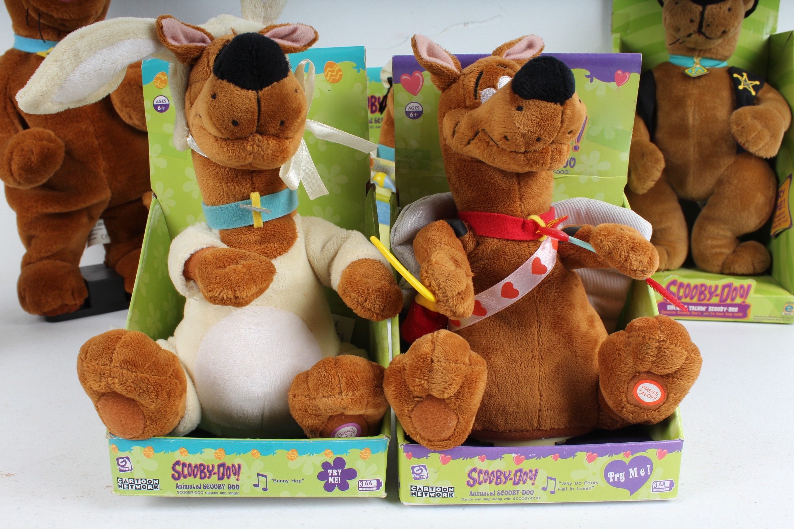 Collection of Scooby-Doo! Dancing Toys