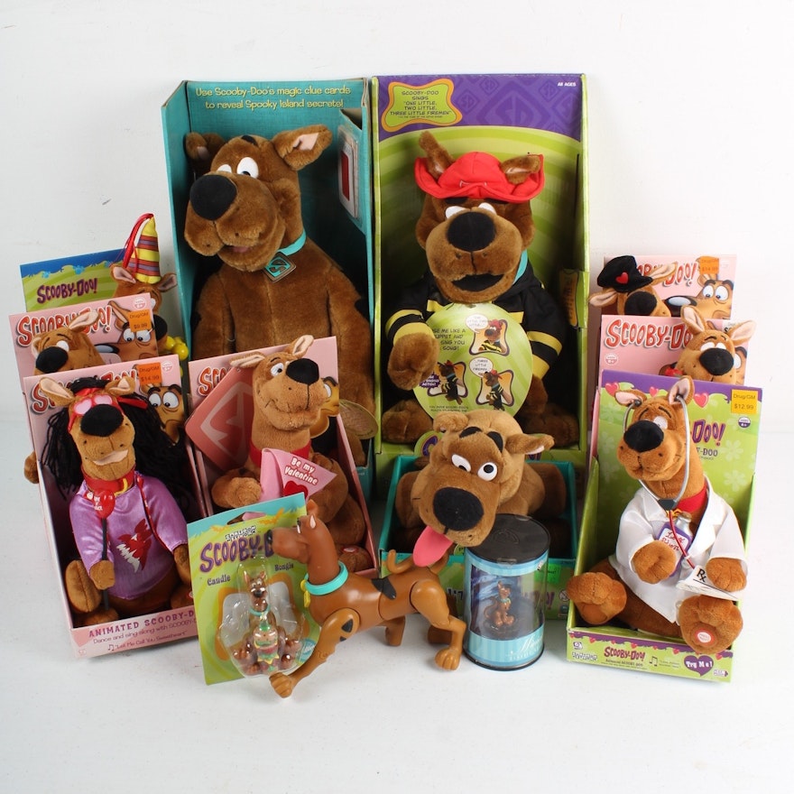 Collection of Scooby-Doo! Dancing Toys