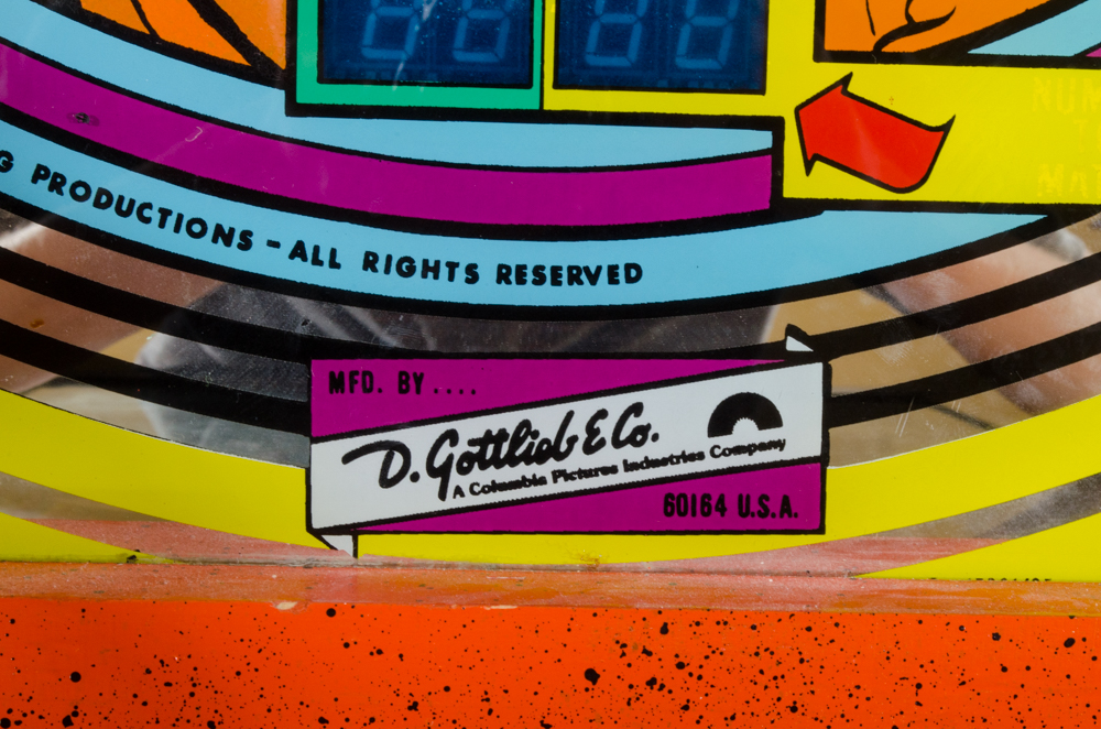 1978 Charlie's Angels Pinball Machine