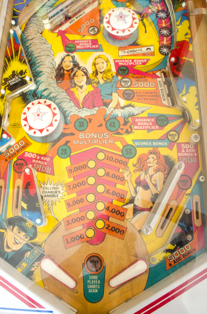 1978 Charlie's Angels Pinball Machine