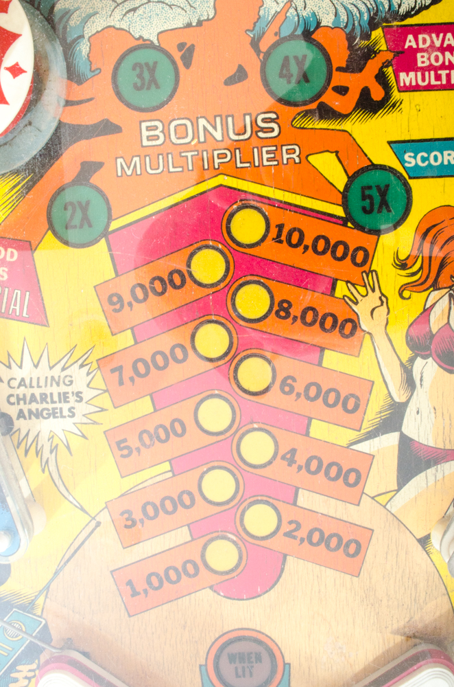 1978 Charlie's Angels Pinball Machine