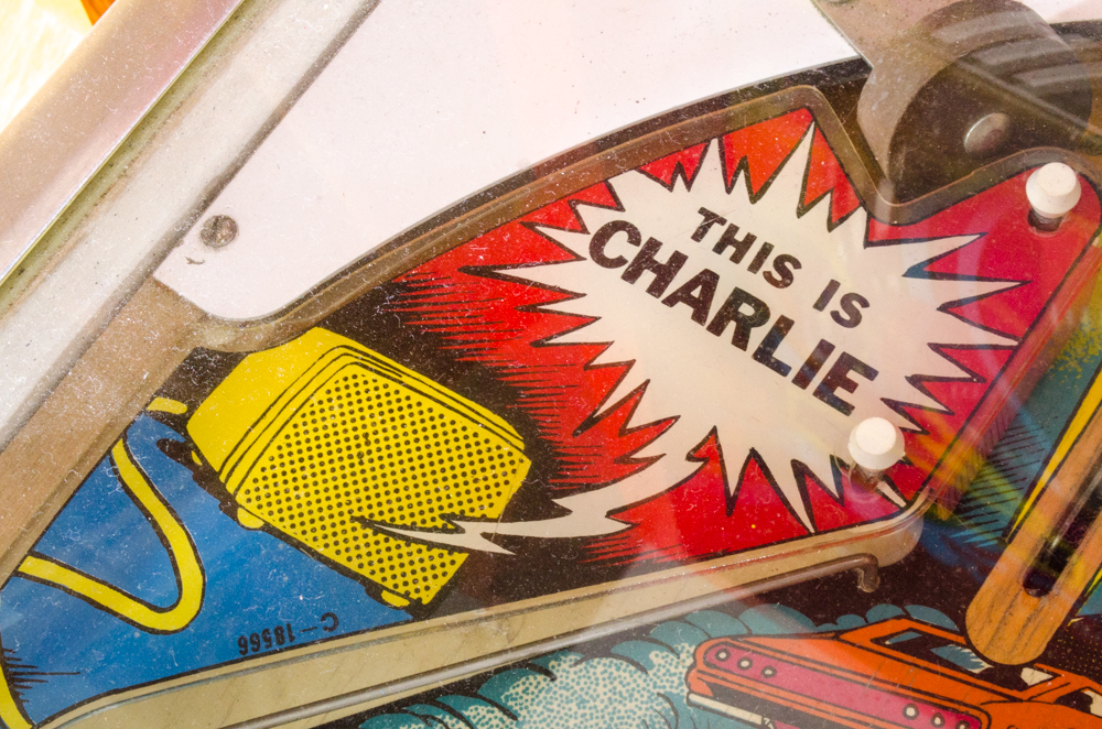 1978 Charlie's Angels Pinball Machine