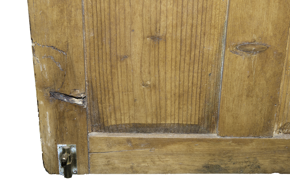 English Carved Pine Cupboard