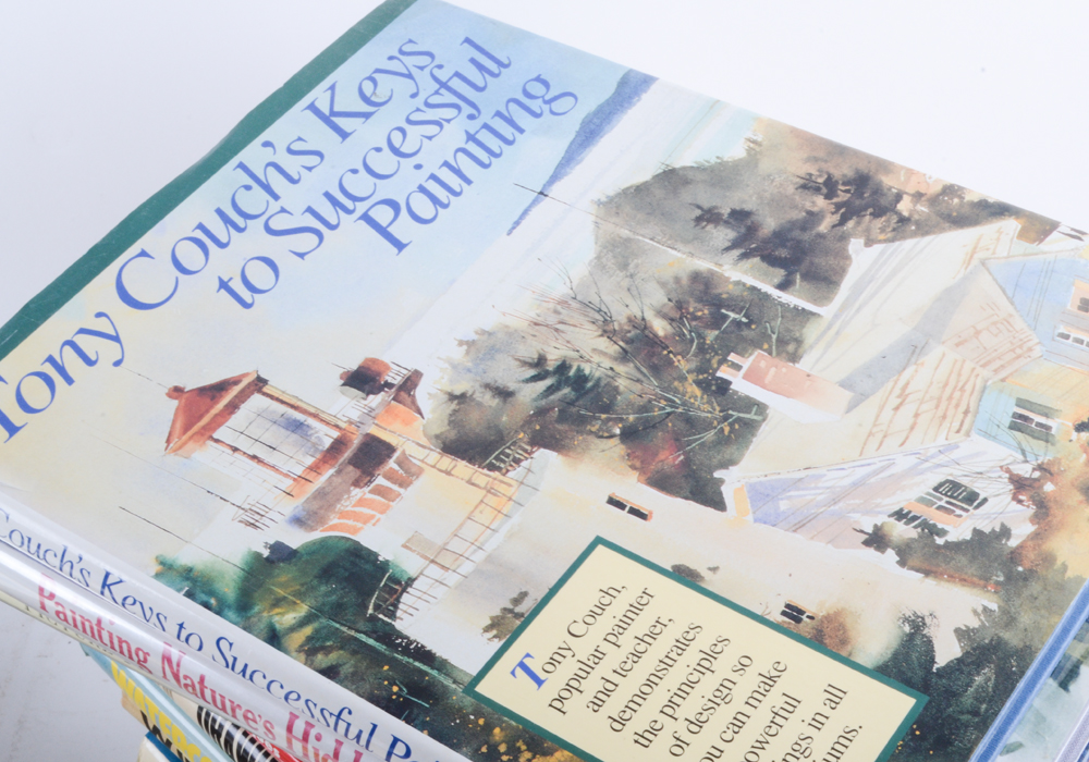 Generous Collection of Vintage  Instructional Art Books