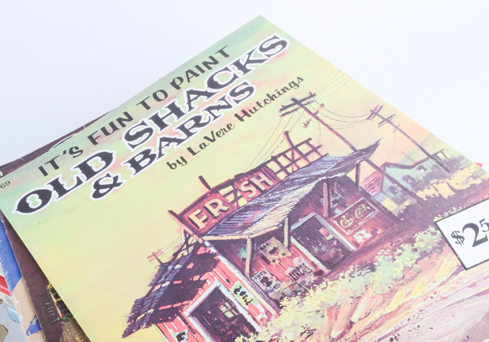 Generous Collection of Vintage  Instructional Art Books