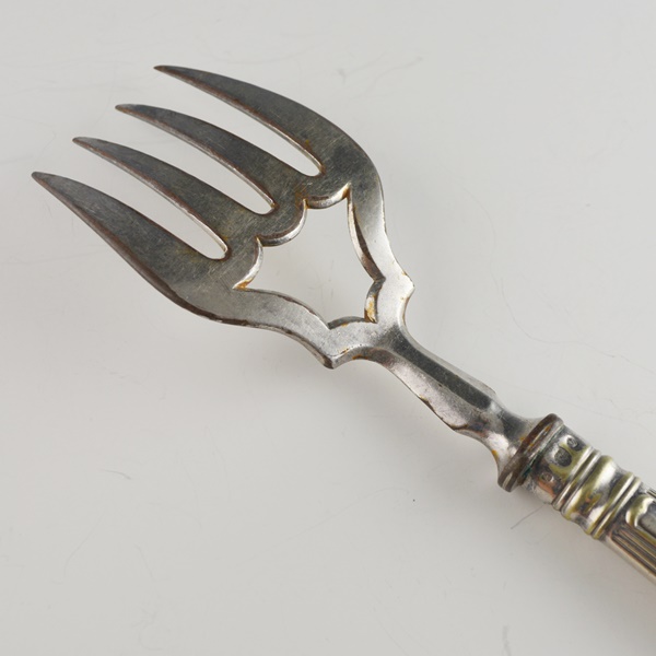 Thomas Prime & Son Silver Plate Serving Fork