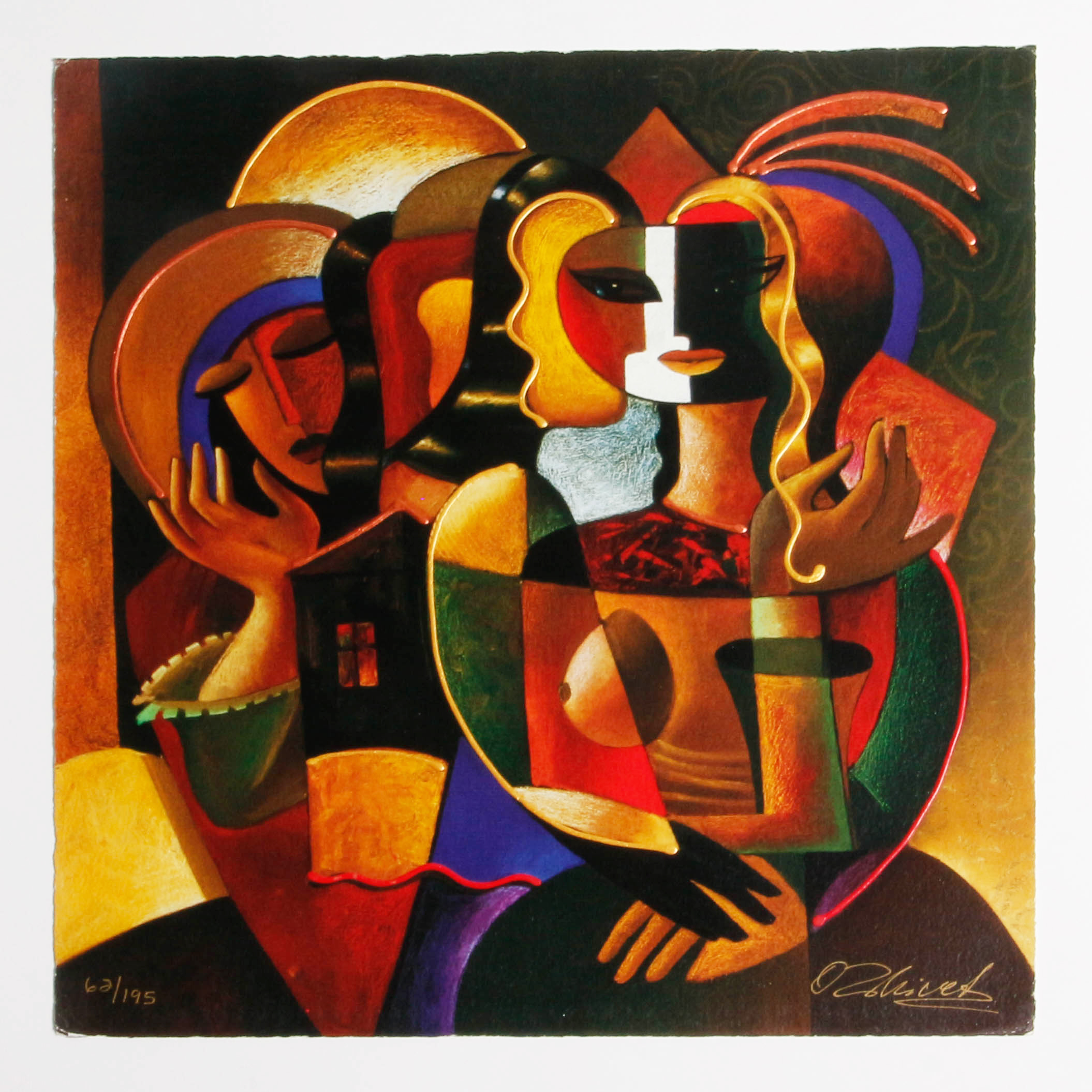 Oleg Zhivetin "Suite of Two" Limited Edition Serigraph