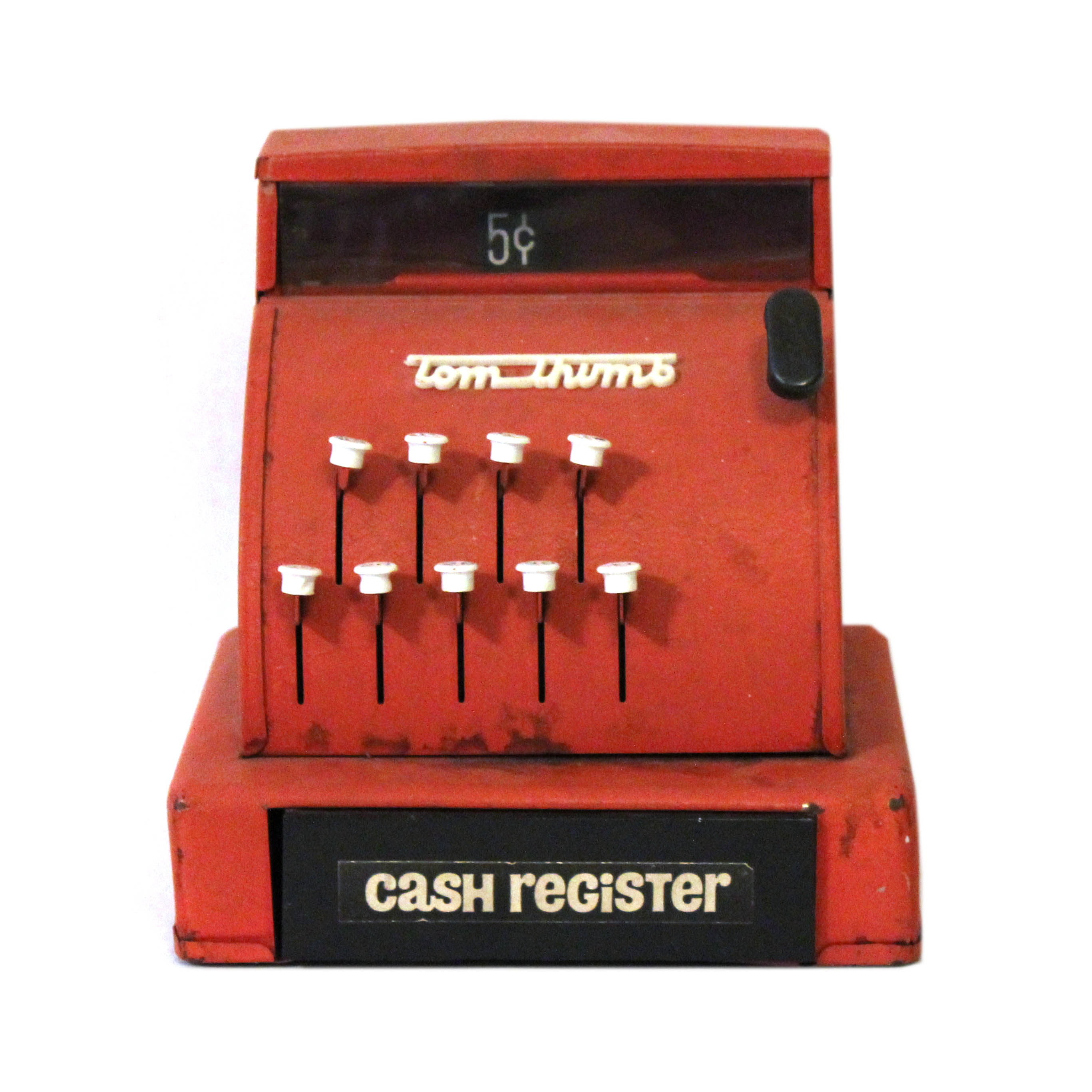 Vintage Tom Thumb Toy Metal Cash Register