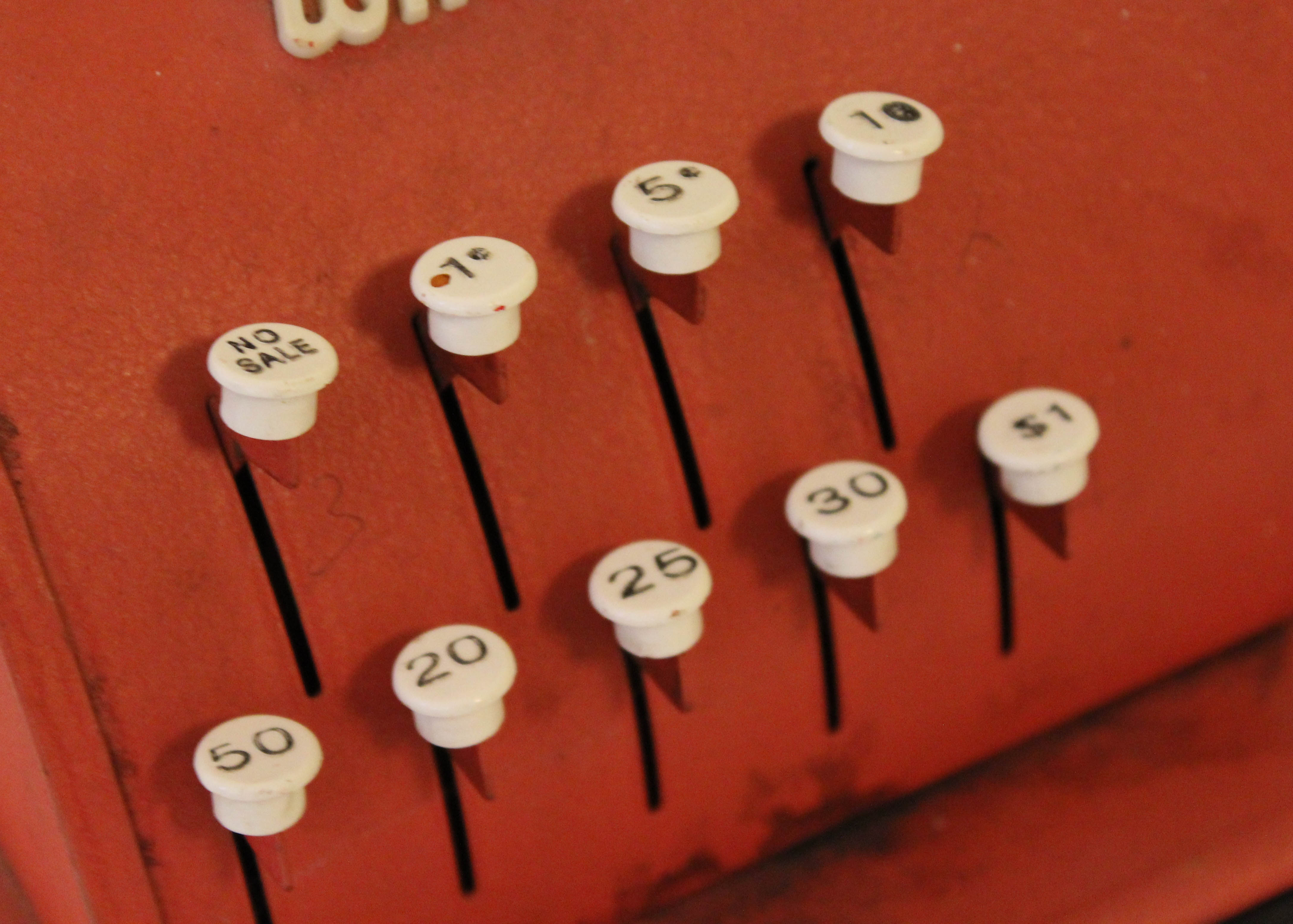 Vintage Tom Thumb Toy Metal Cash Register