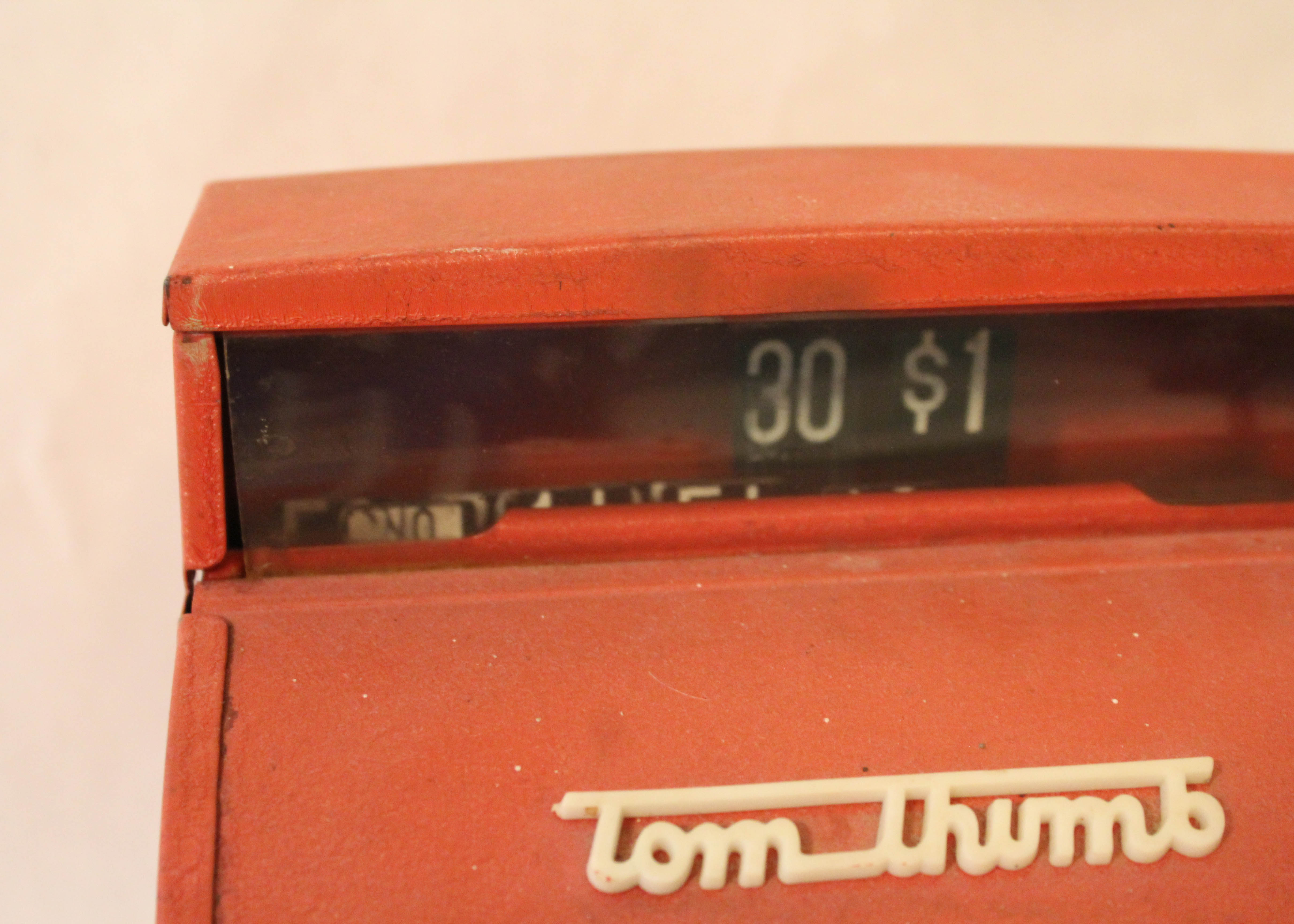 Vintage Tom Thumb Toy Metal Cash Register