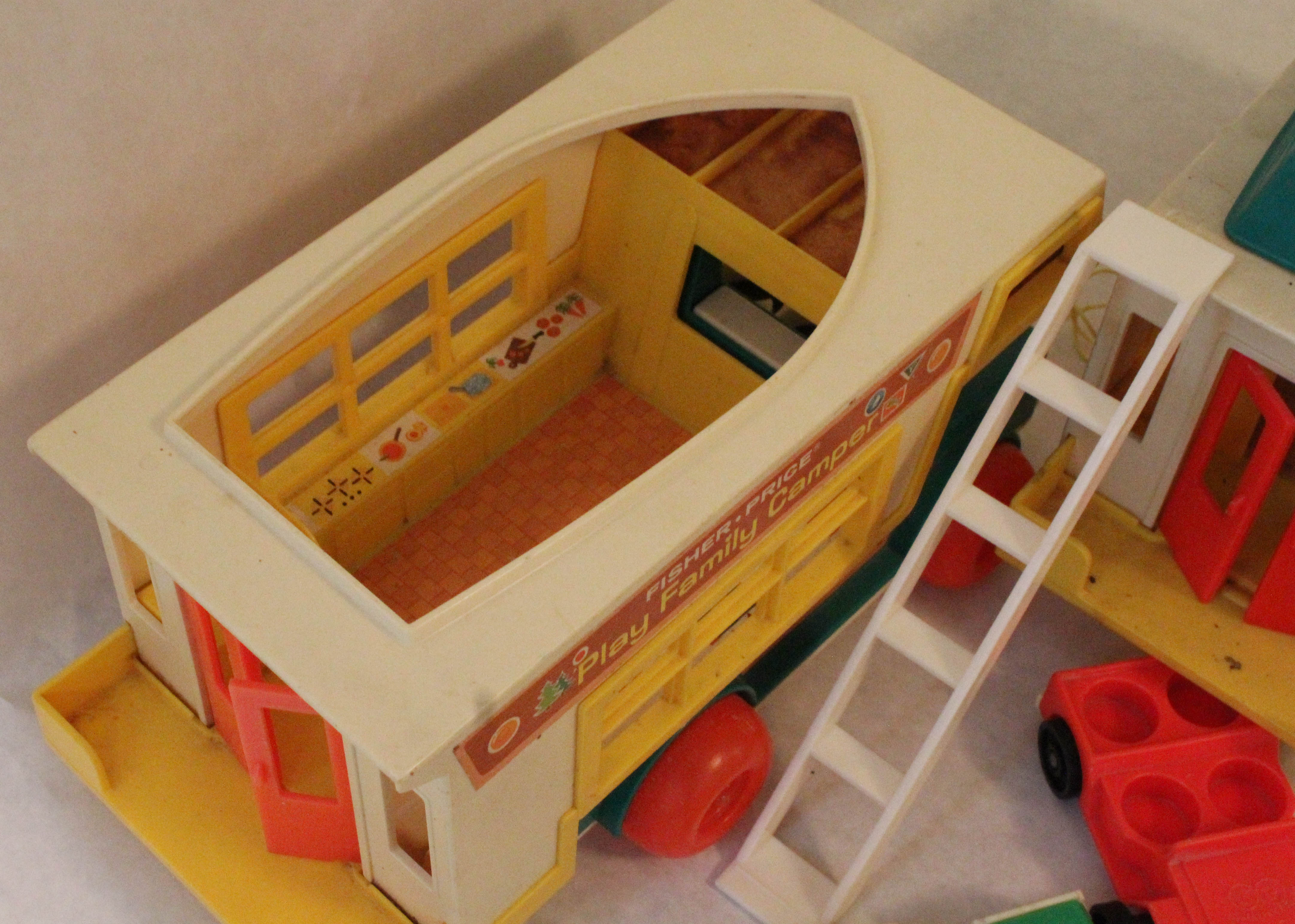 Collection of Vintage Fisher-Price Vehicles