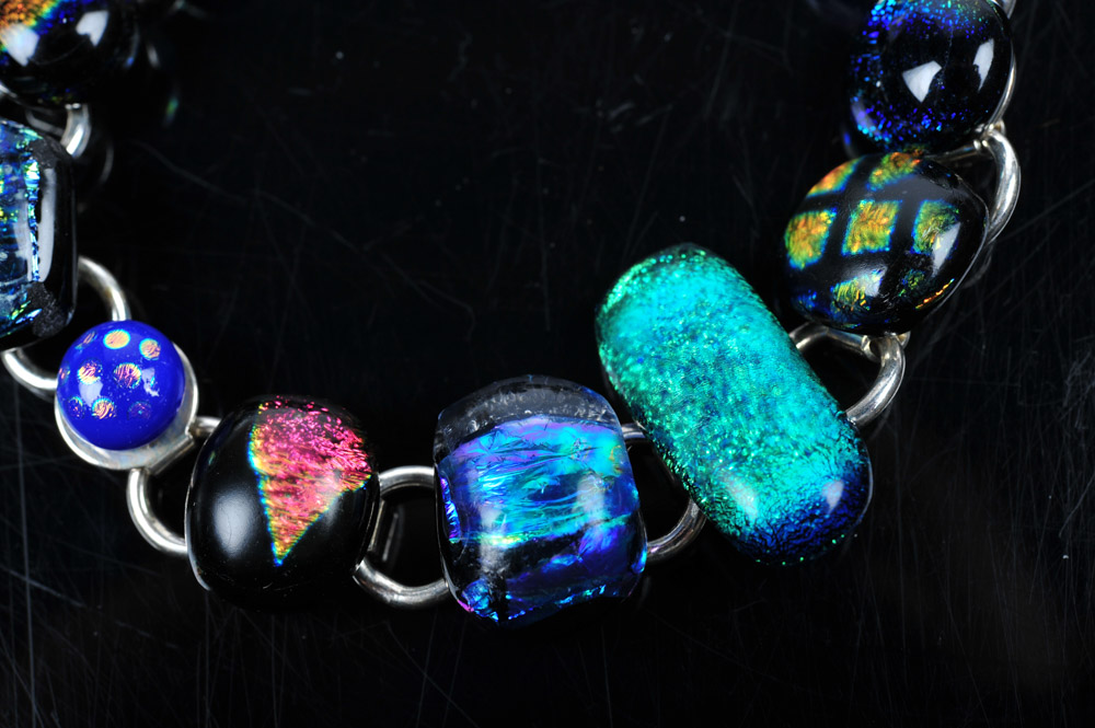 Dichroic Glass Bracelet