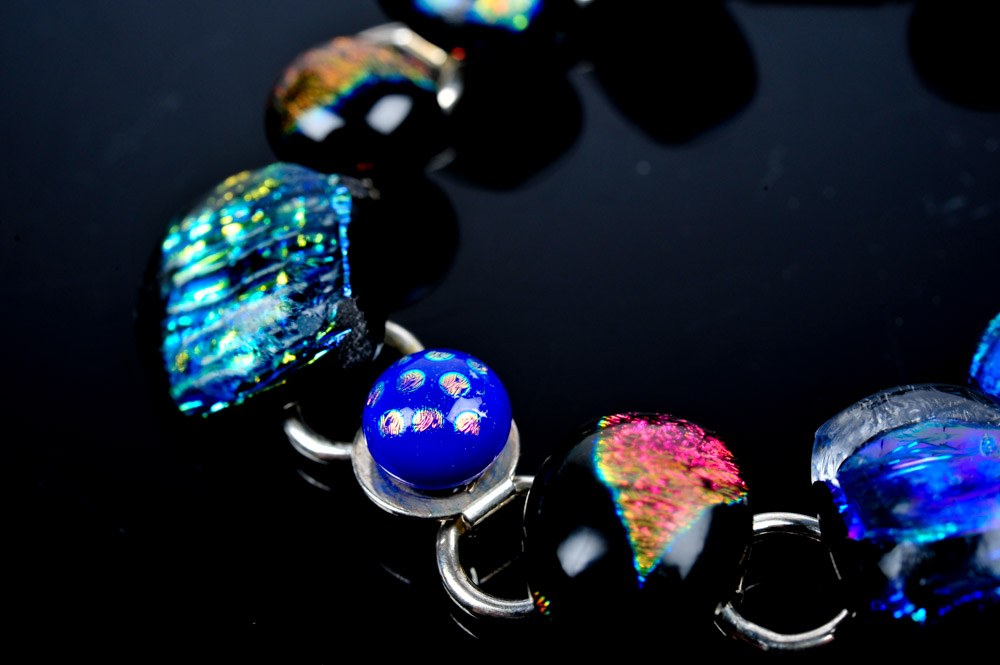 Dichroic Glass Bracelet