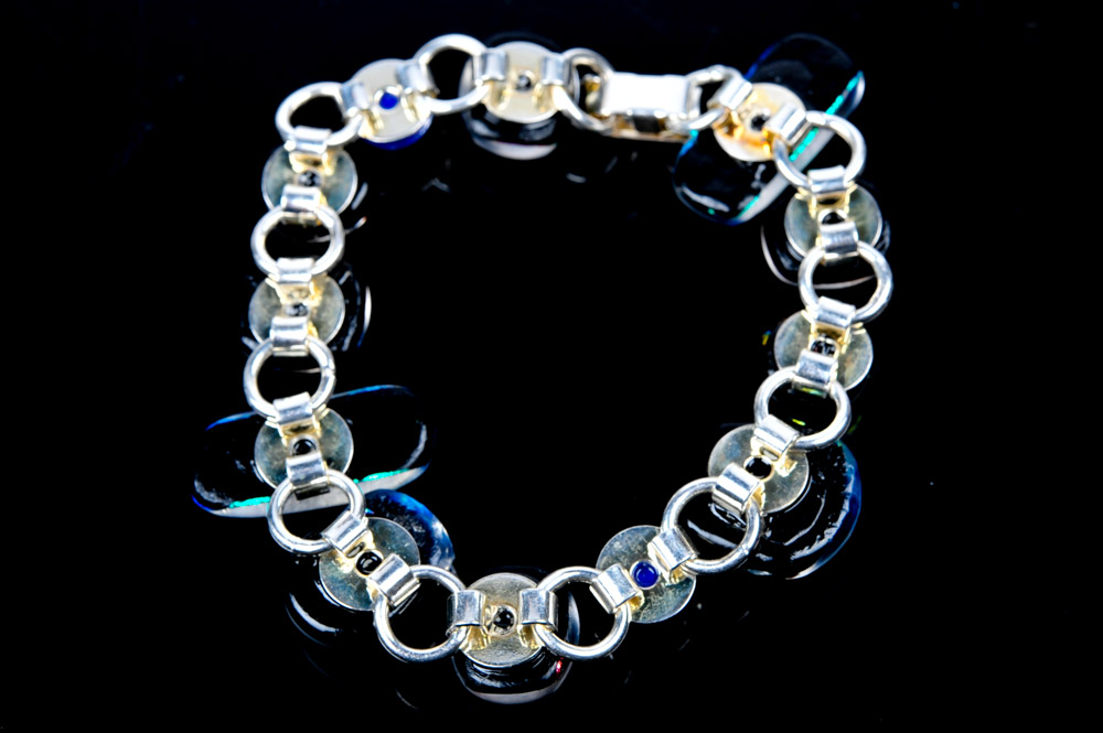Dichroic Glass Bracelet