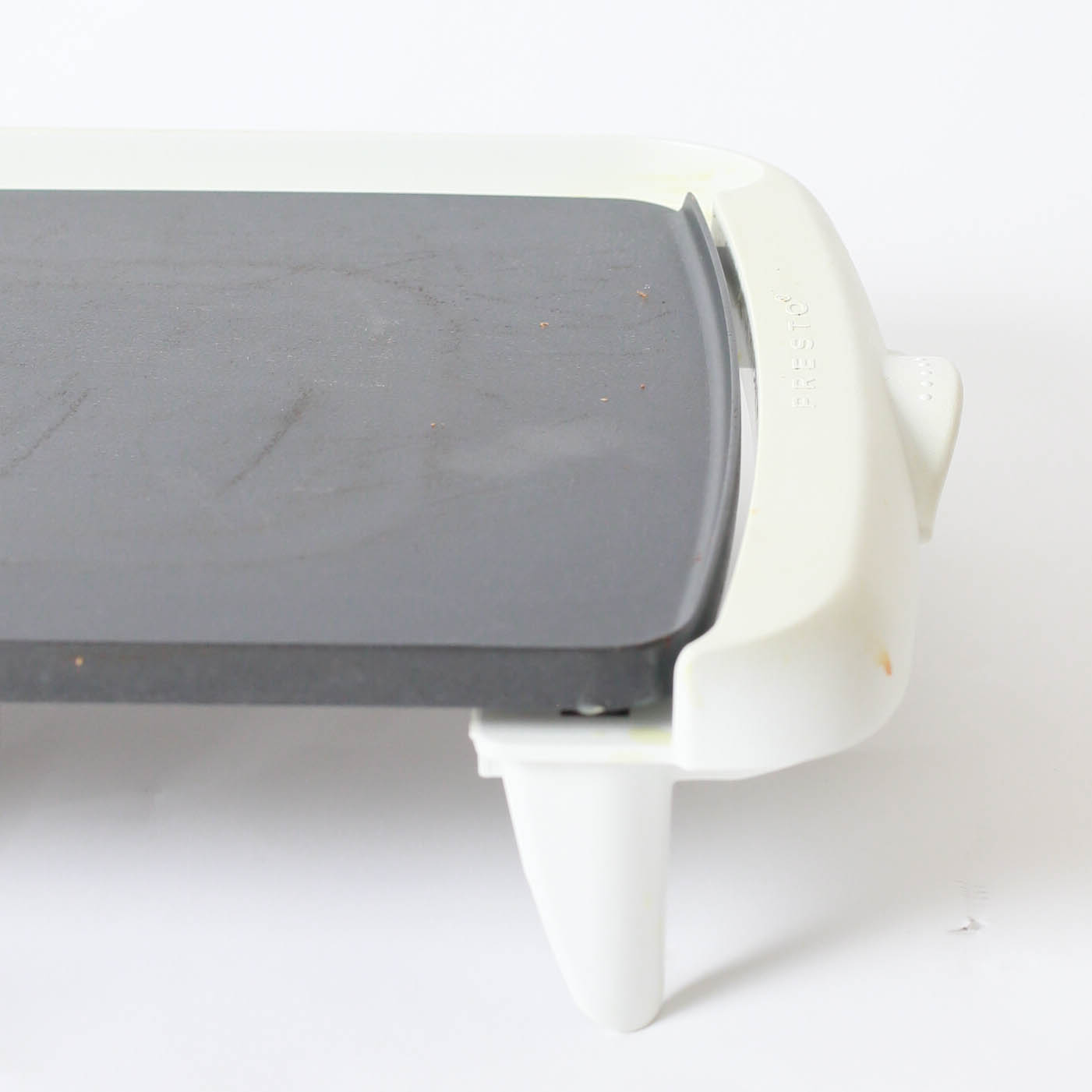 Silver Toned Breville Mixer and Presto Cool Touch Electric Griddle