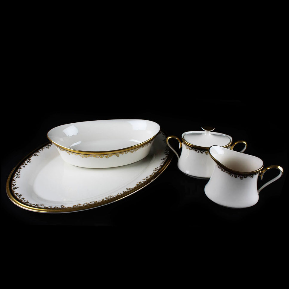 Set of Lenox Eclipse China Serving Pieces