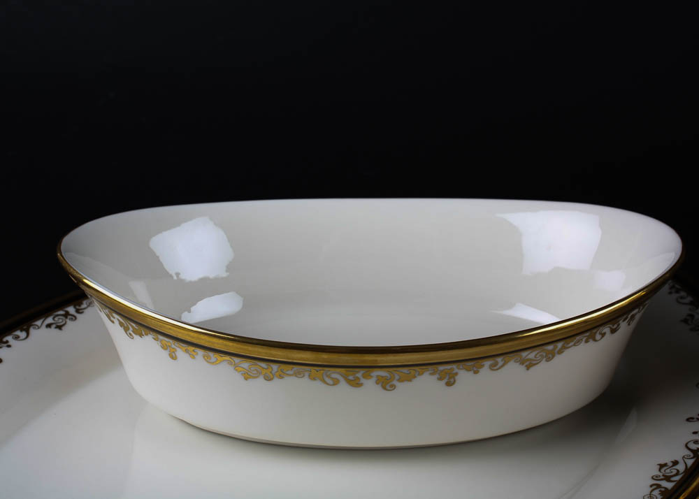 Set of Lenox Eclipse China Serving Pieces