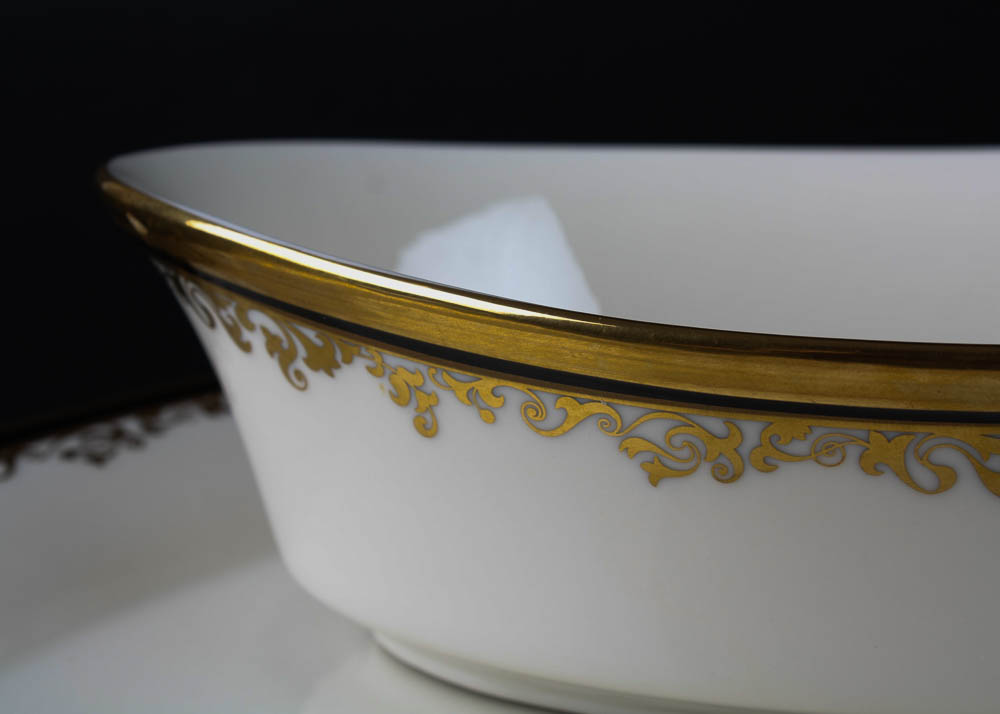 Set of Lenox Eclipse China Serving Pieces