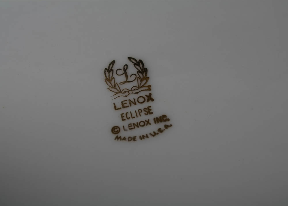Set of Lenox Eclipse China Serving Pieces