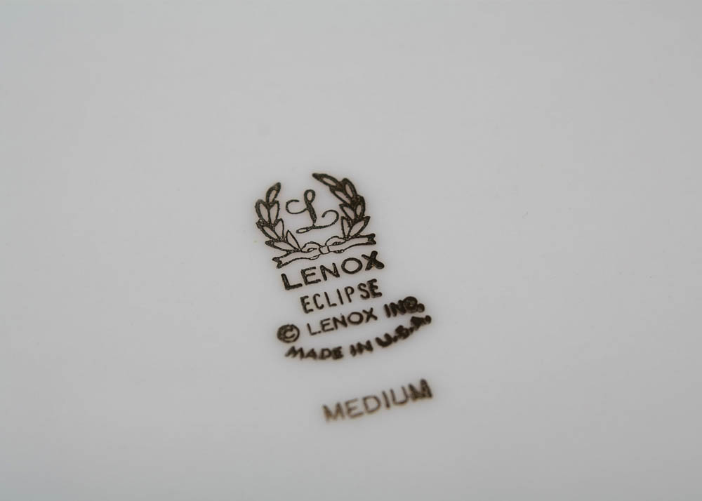 Set of Lenox Eclipse China Serving Pieces