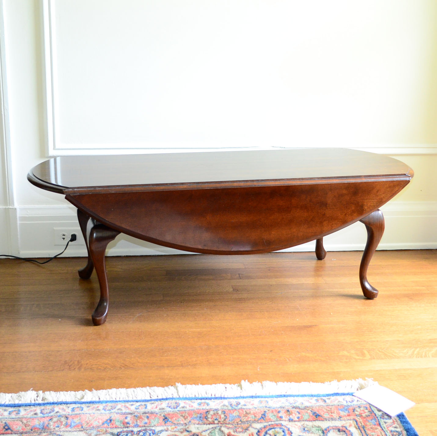 Queen Anne Drop Leaf Coffee Table