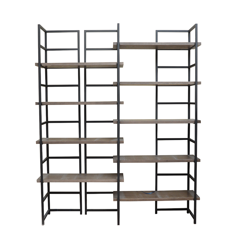 Postmodern Alternating Shelf Bookcase