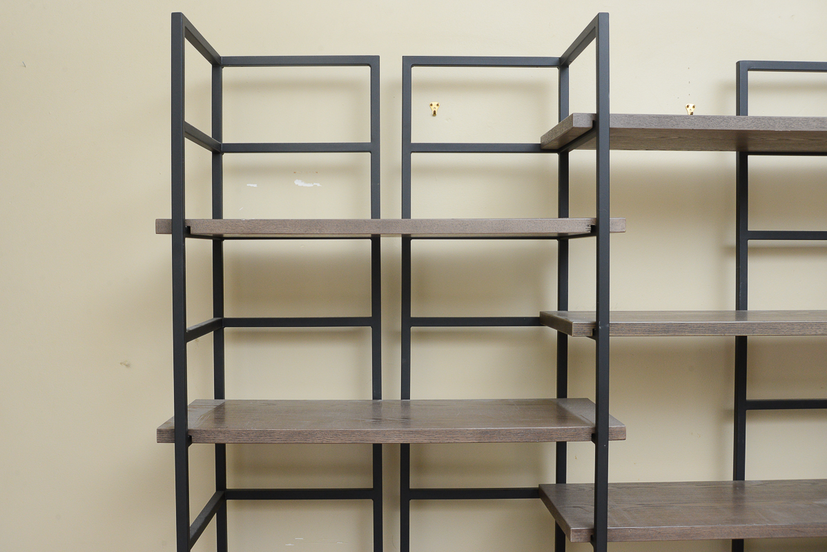 Postmodern Alternating Shelf Bookcase