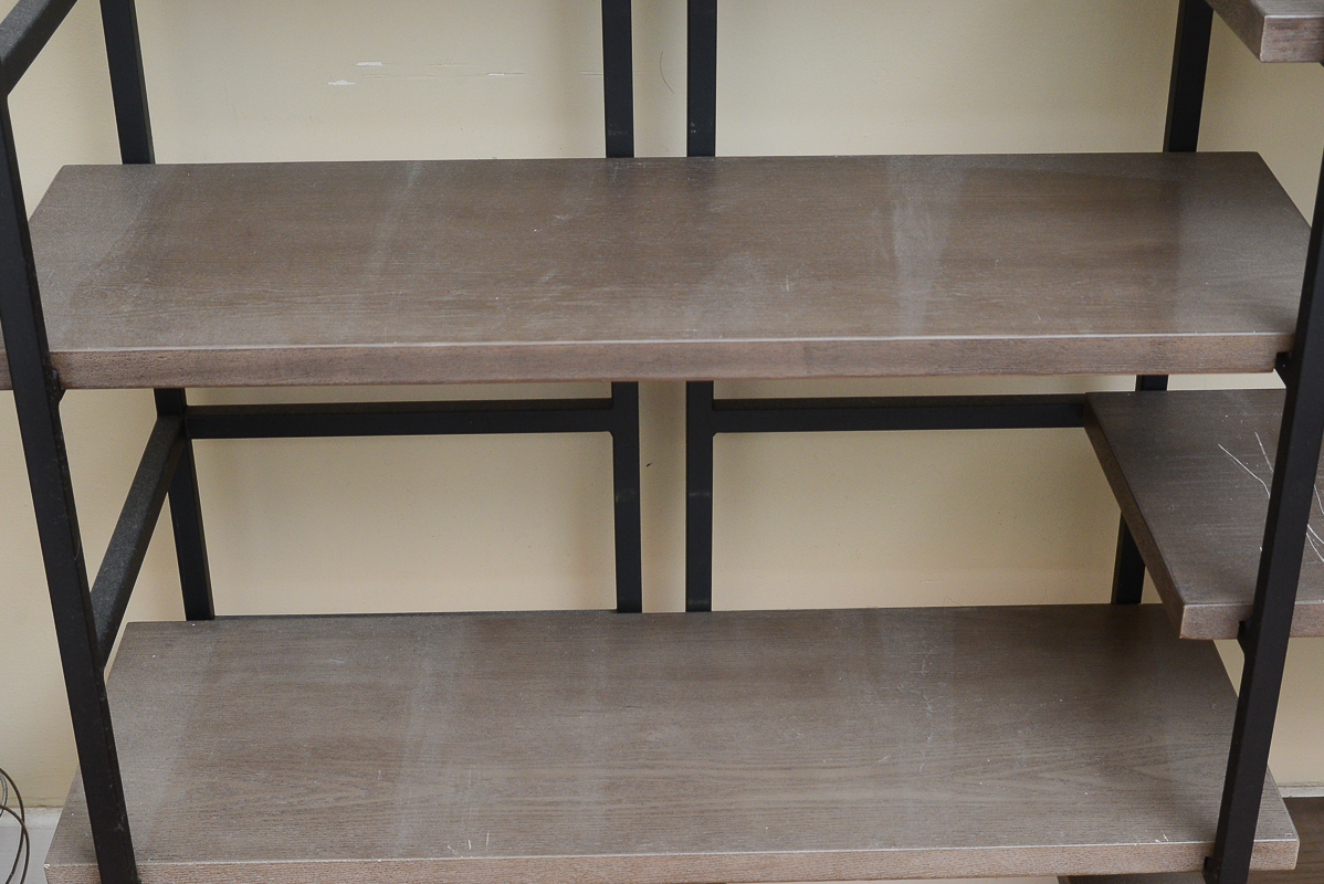 Postmodern Alternating Shelf Bookcase