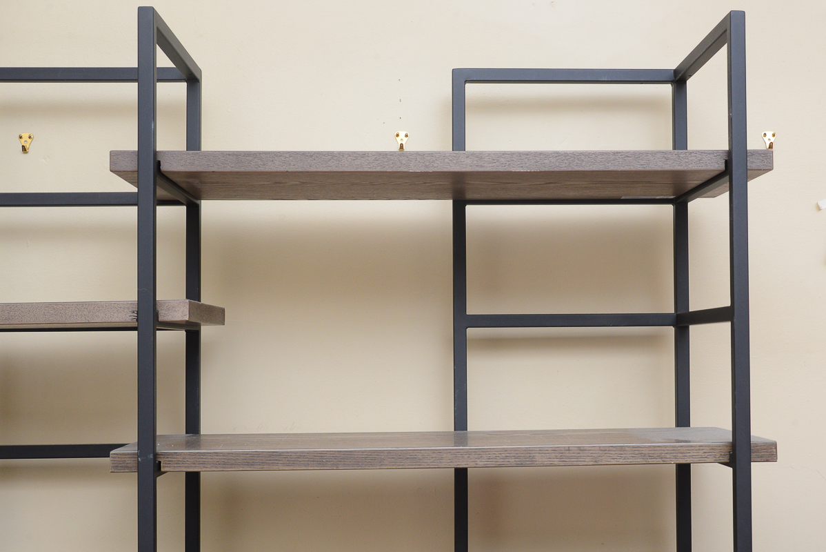 Postmodern Alternating Shelf Bookcase