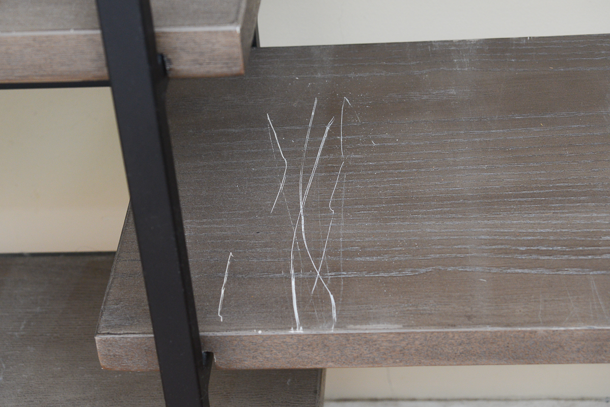 Postmodern Alternating Shelf Bookcase