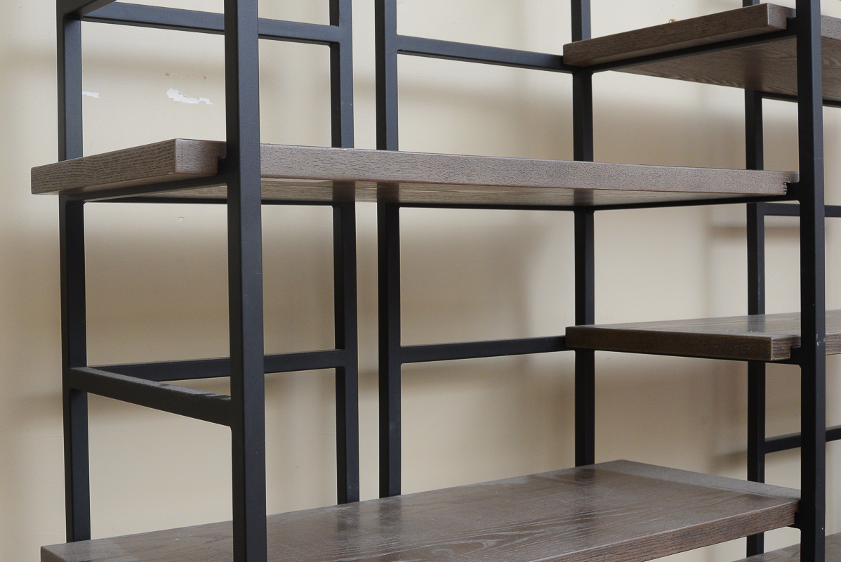 Postmodern Alternating Shelf Bookcase