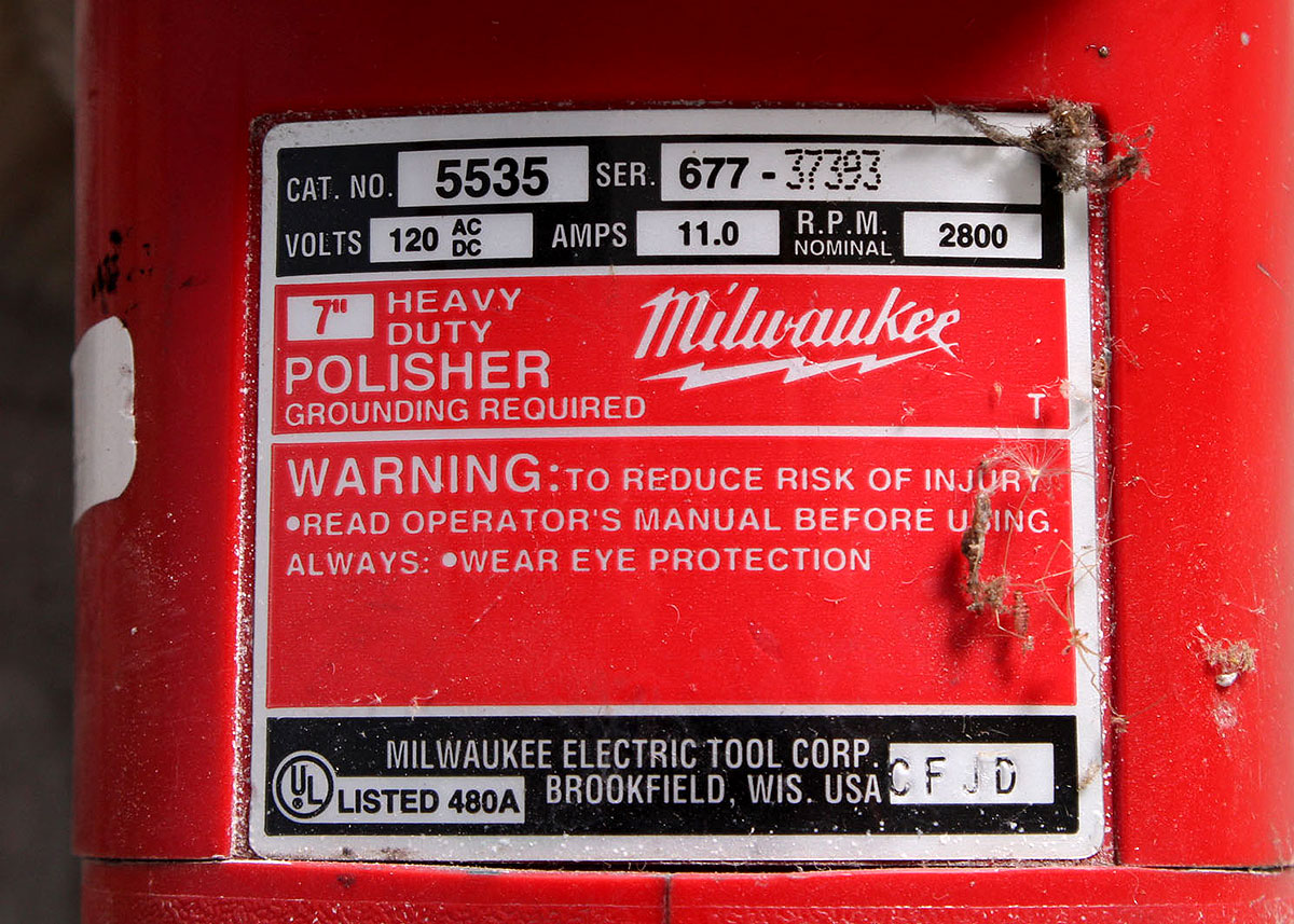 Milwaukee Heavy Duty Polisher