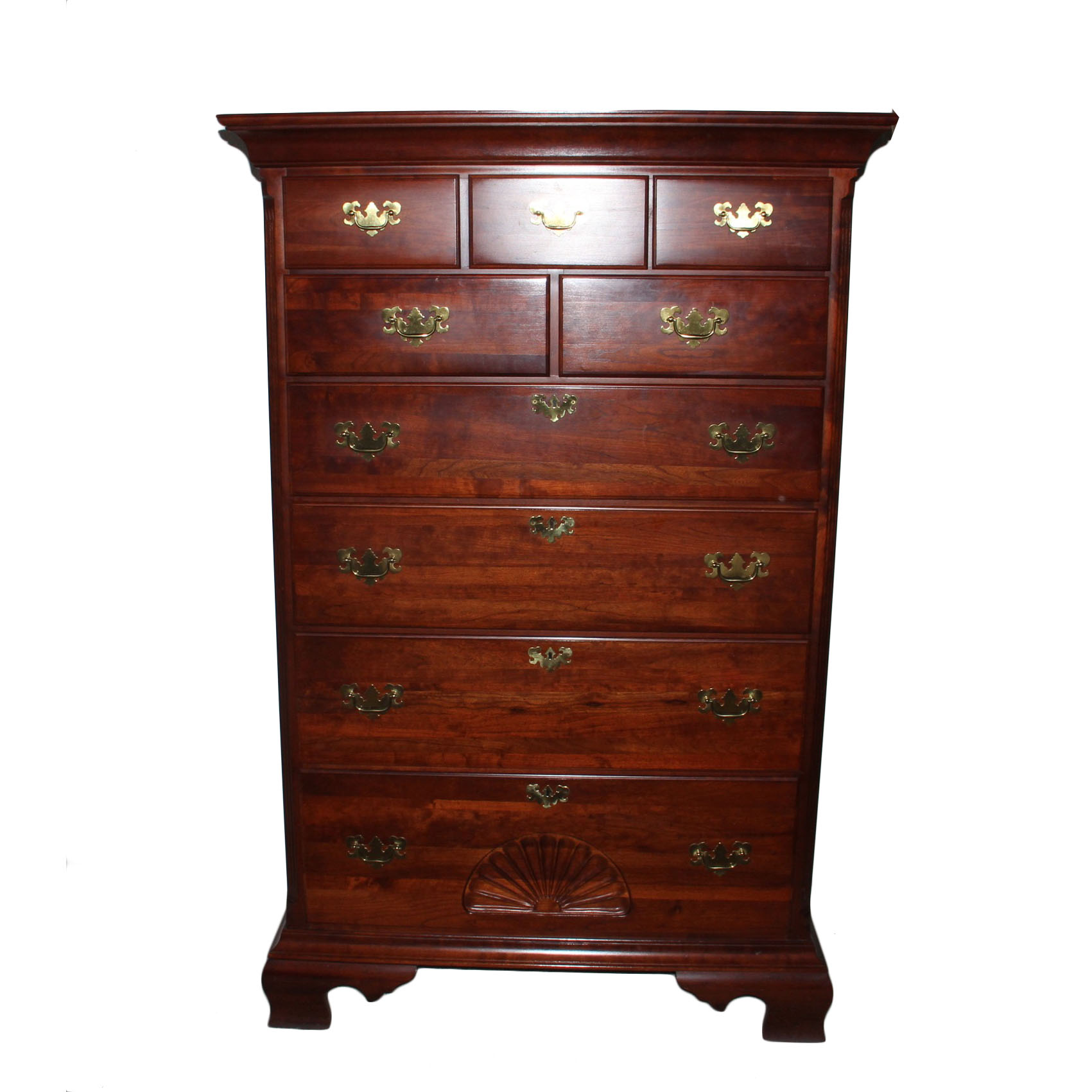 Kincaid Commonwealth Cherry Highboy Dresser