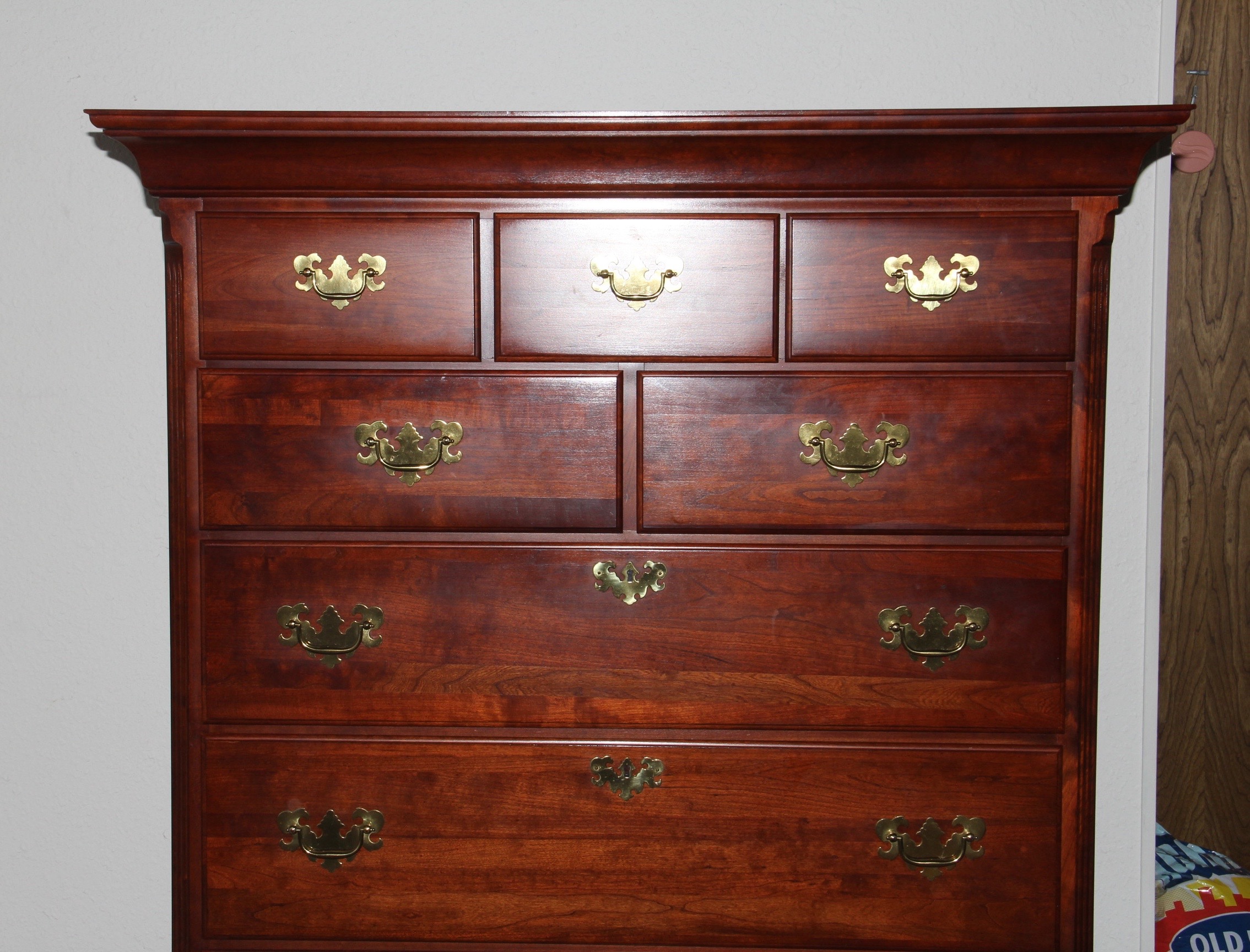 Kincaid Commonwealth Cherry Highboy Dresser