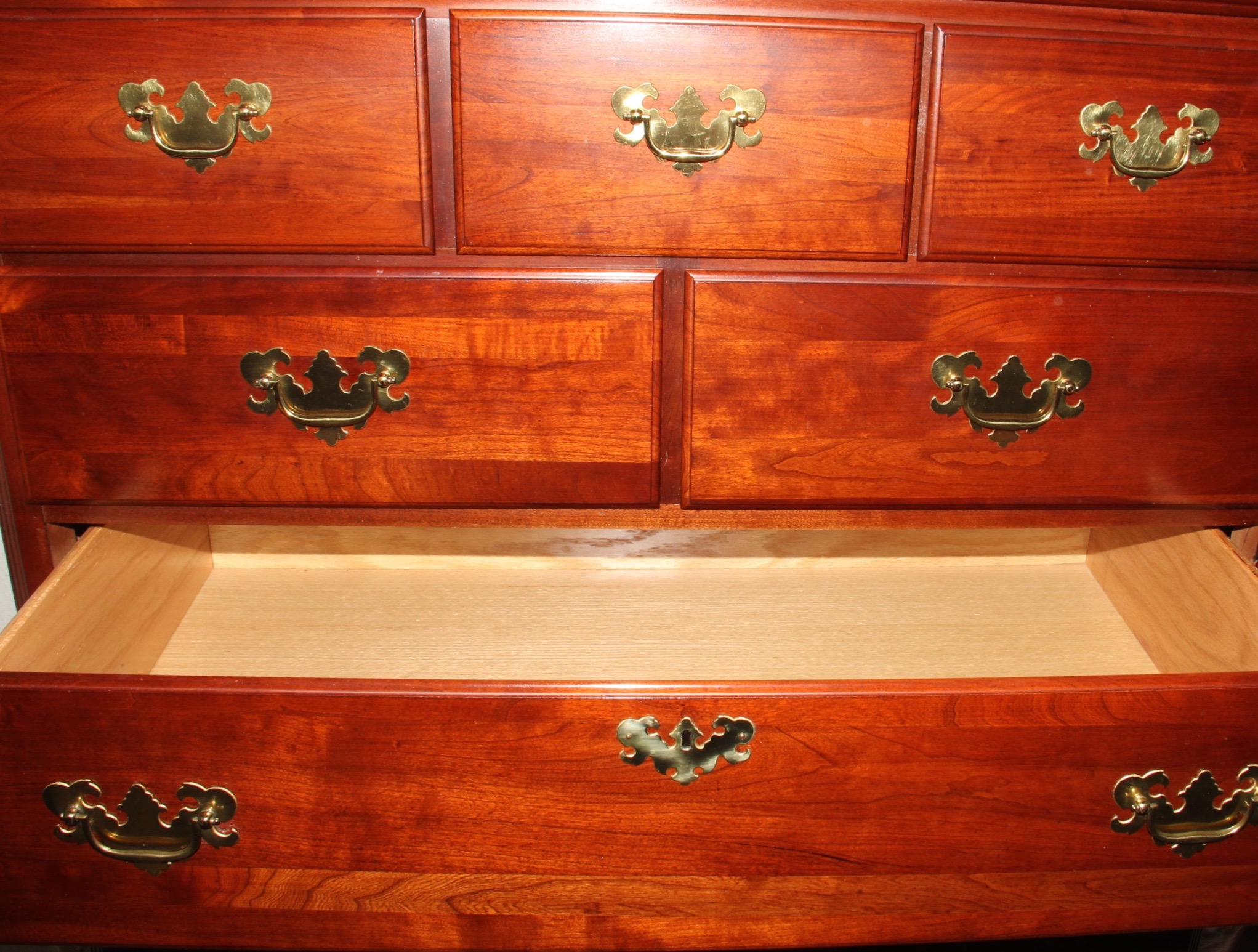 Kincaid Commonwealth Cherry Highboy Dresser