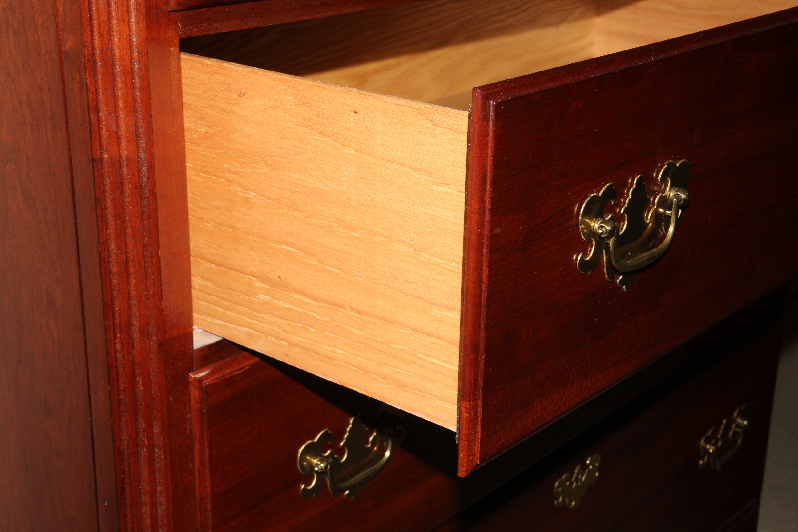 Kincaid Commonwealth Cherry Highboy Dresser