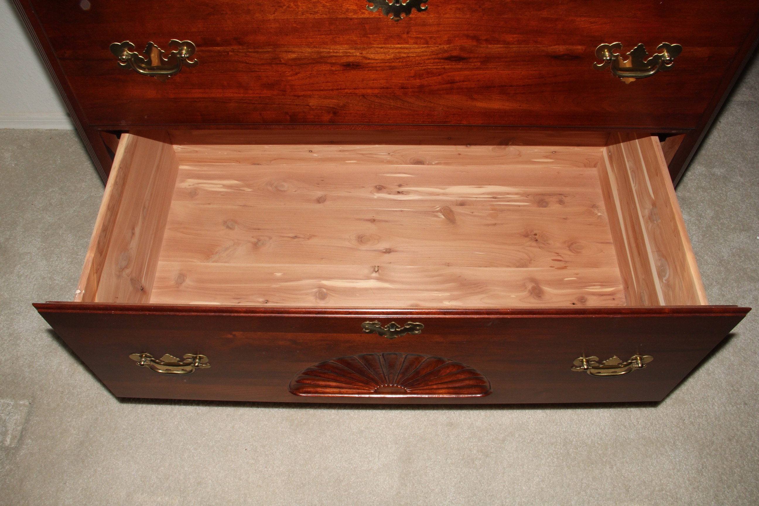 Kincaid Commonwealth Cherry Highboy Dresser