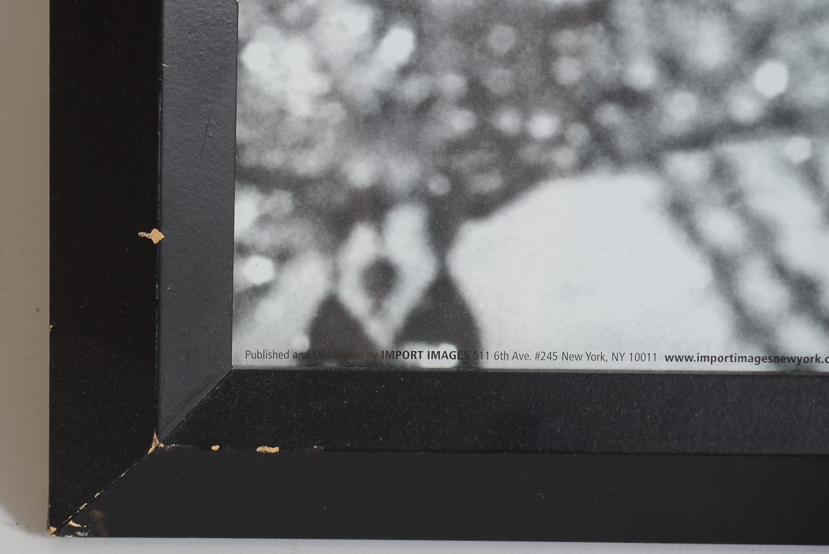 Large Framed Audrey Hepburn Poster