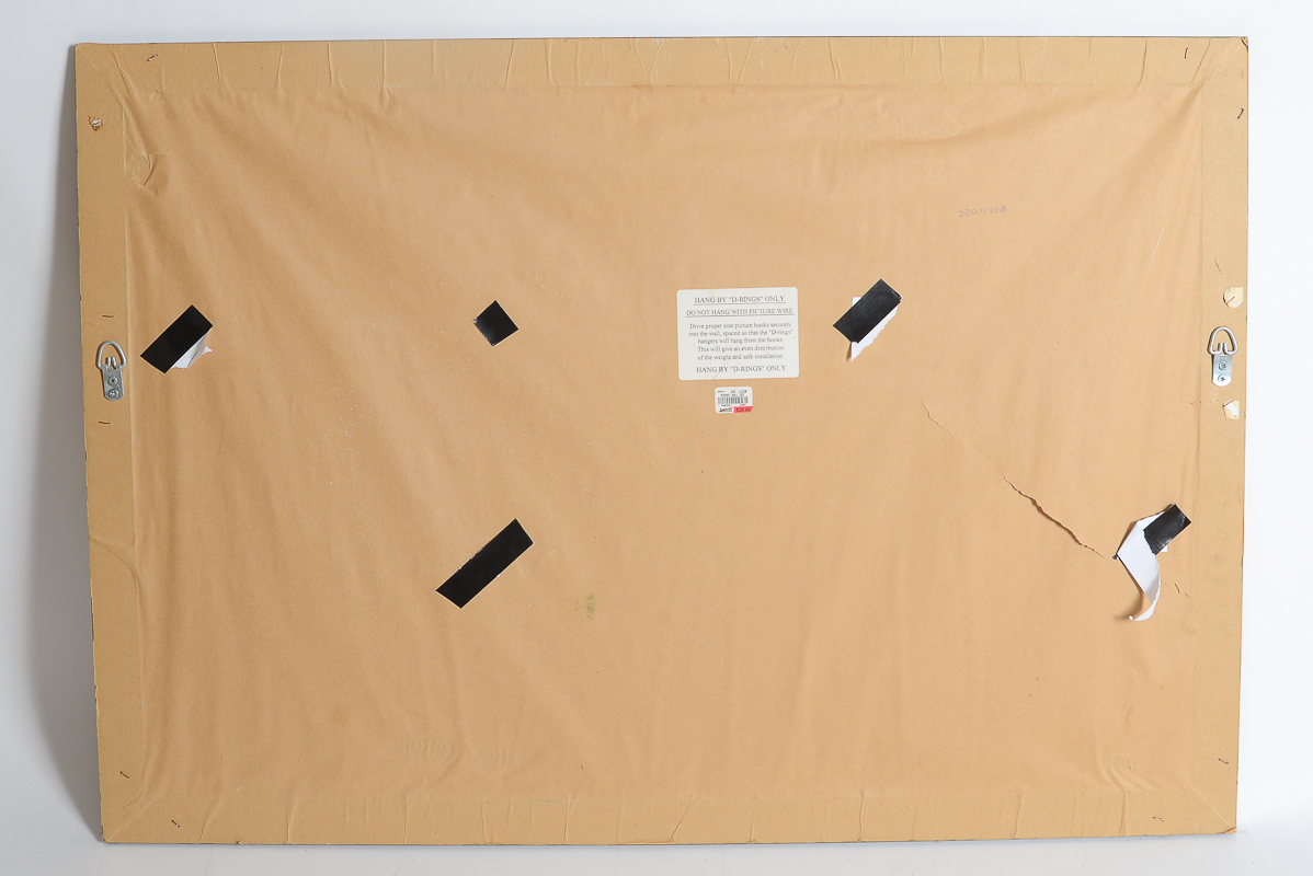 Large Framed Audrey Hepburn Poster