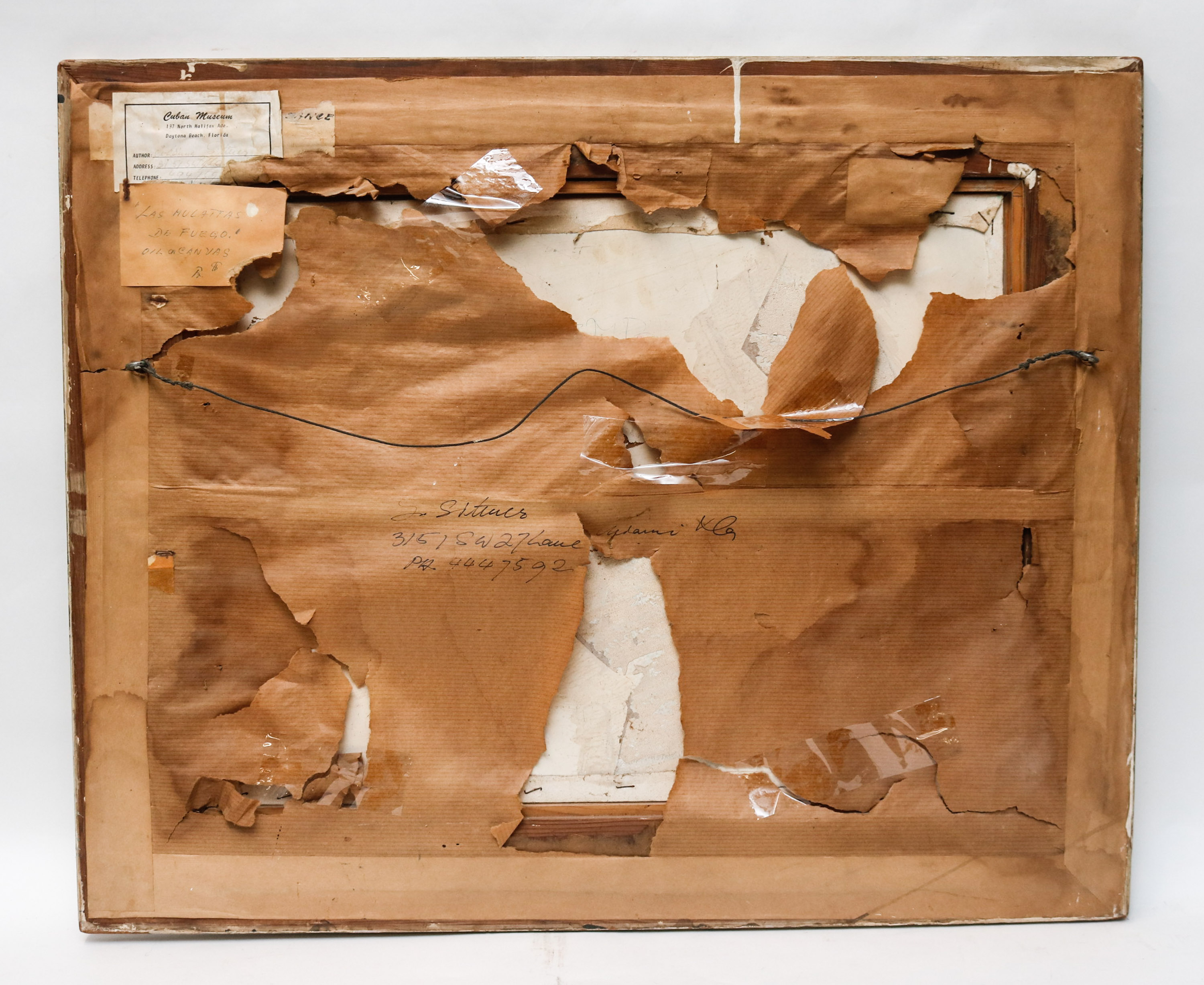 Oil Painting by J. Sittmen from the Cuban Museum in Daytona Beach