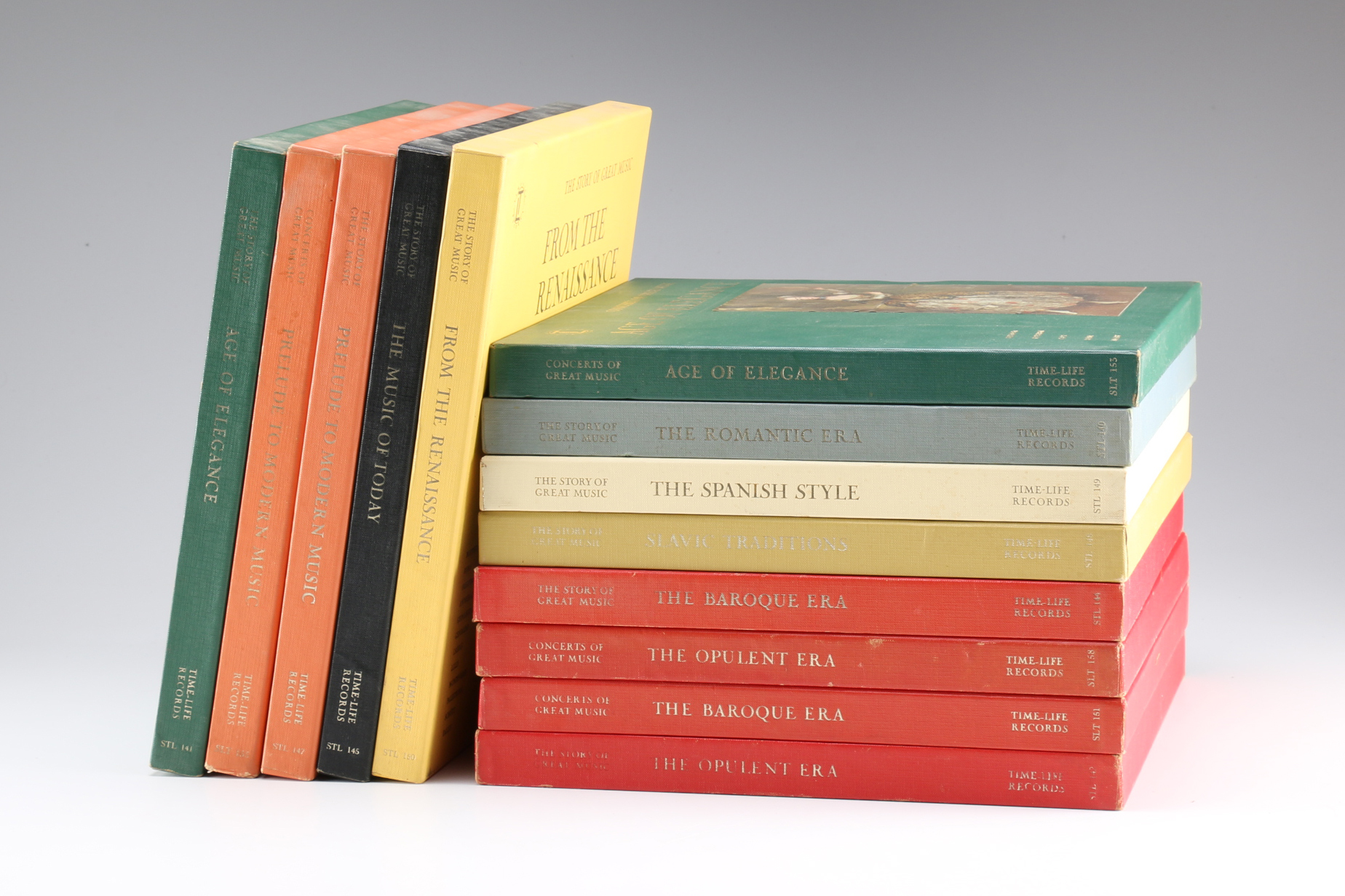 Time Life "Great Music" Thirteen Box Set Classical  LP Vinyl Record Sets