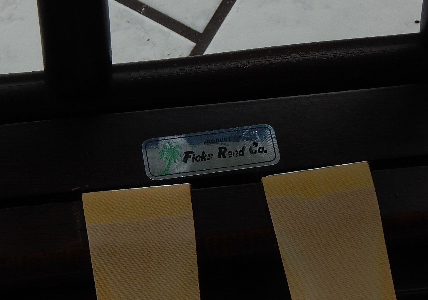 Ficks Reed Chairs and Table