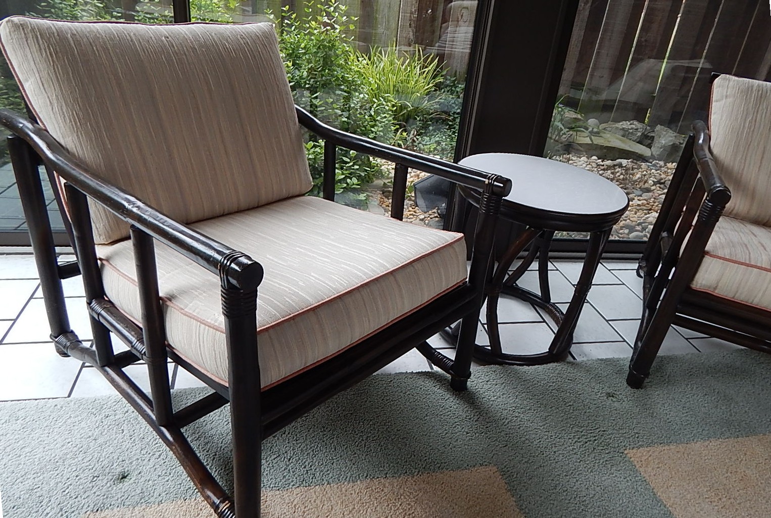 Ficks Reed Chairs and Table