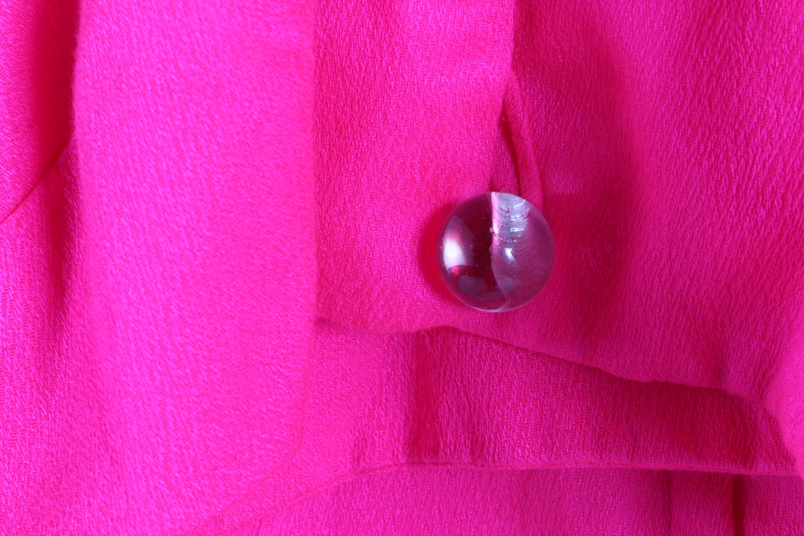 Circa 1960s Pink Crop Top And High Waisted Pants