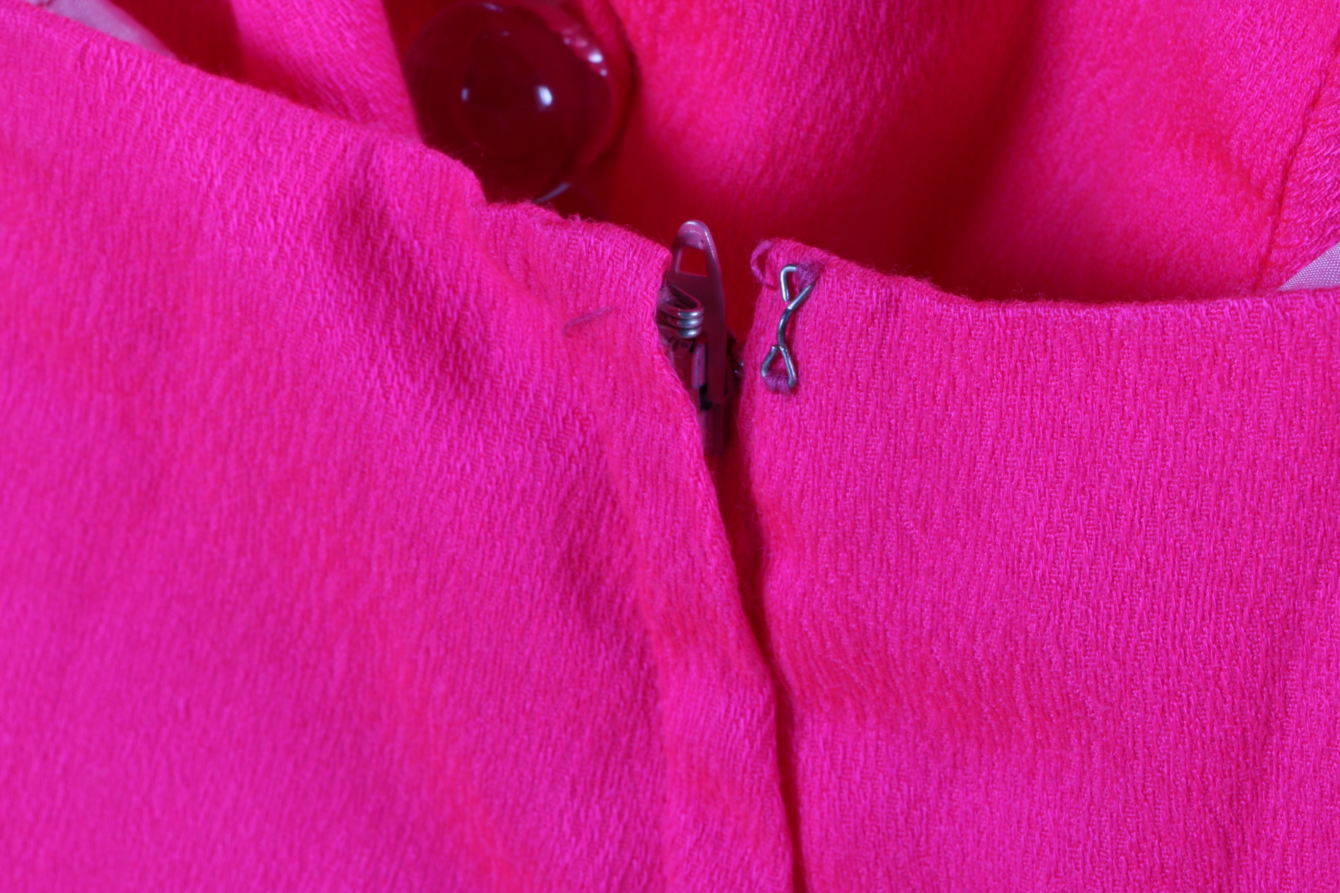 Circa 1960s Pink Crop Top And High Waisted Pants