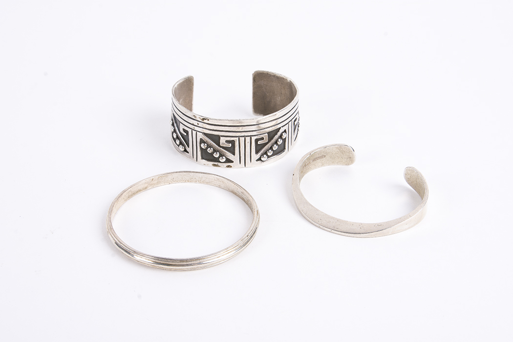 Sterling Cuffs and Bangle