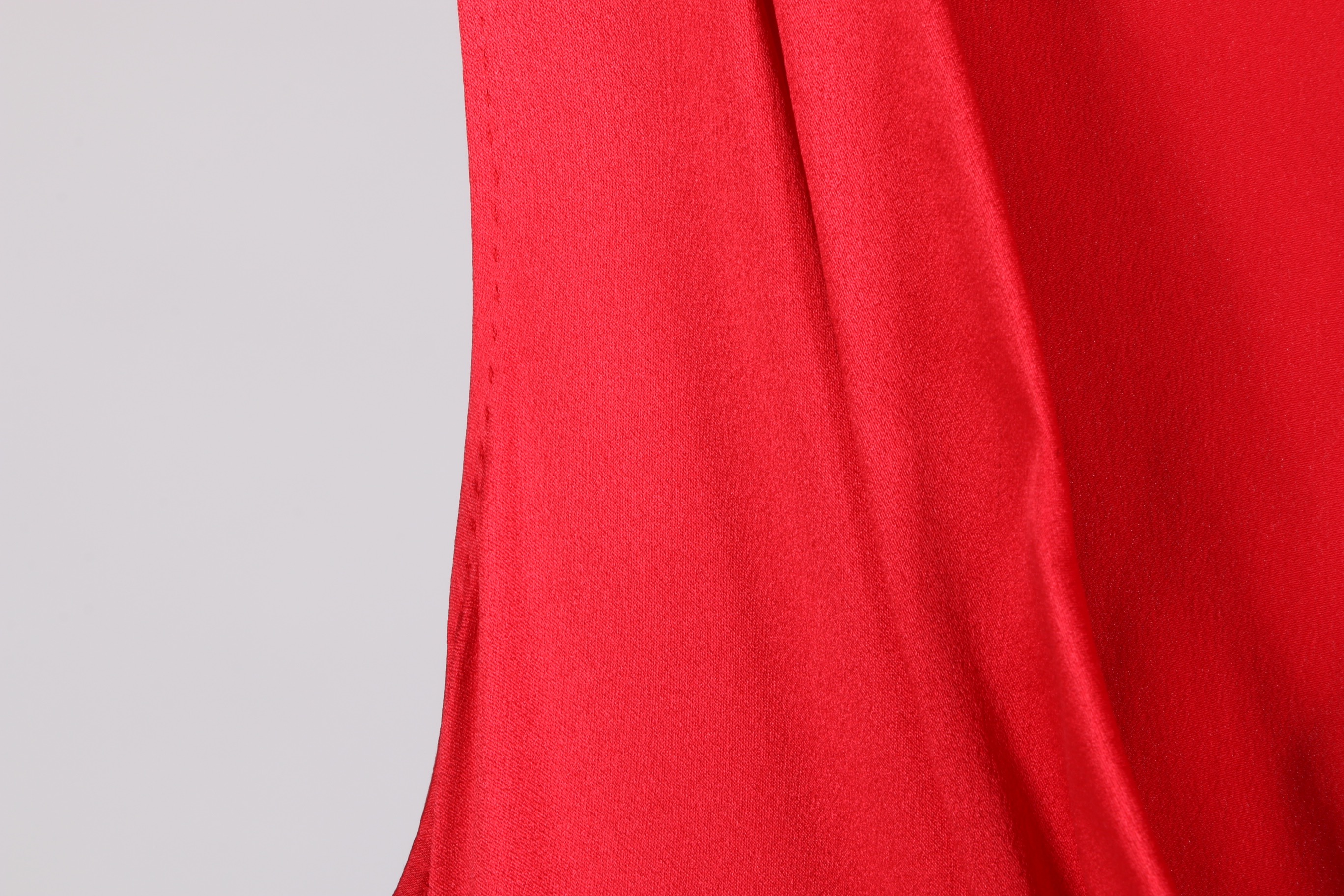 Moschino Red Silk Dress