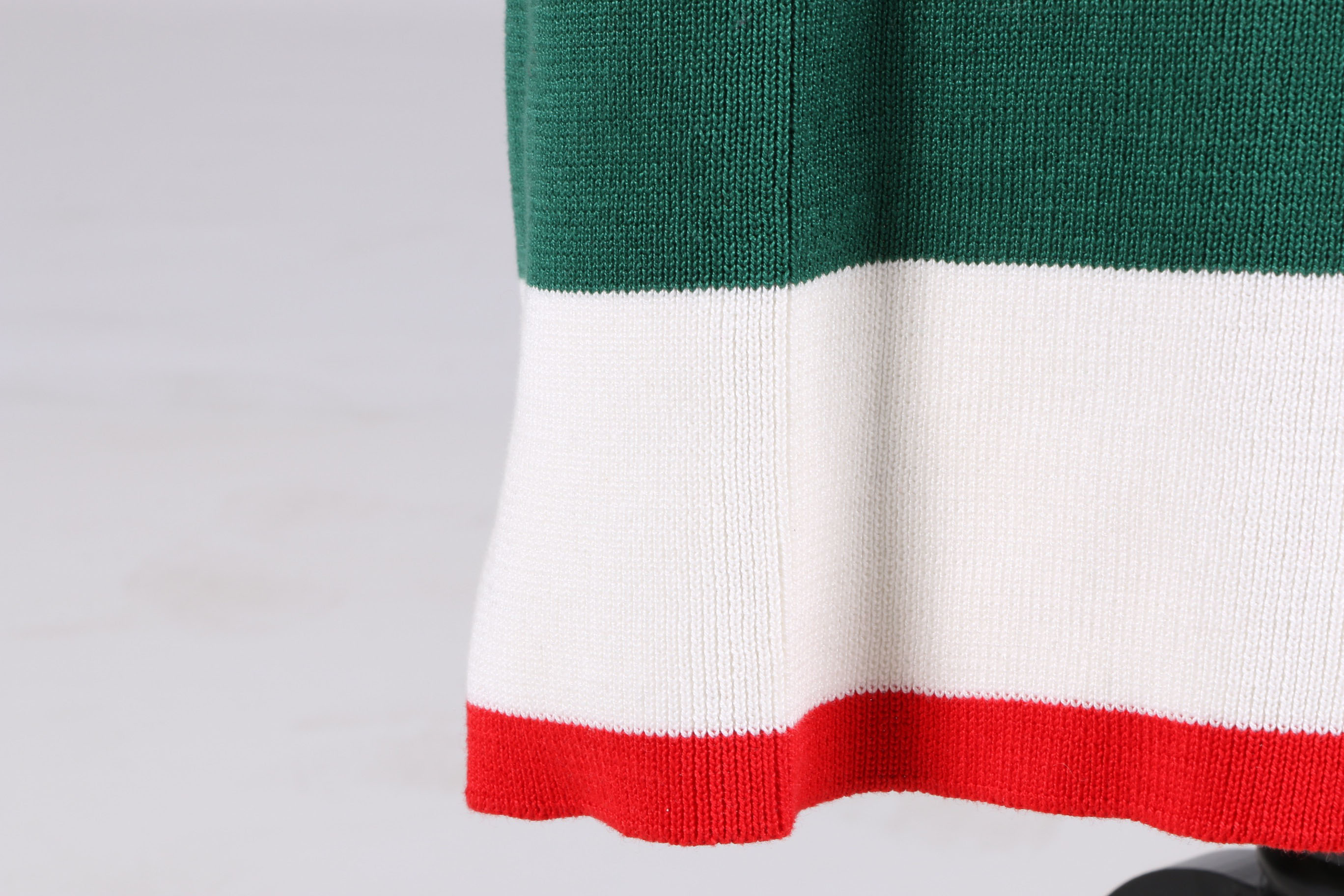 Vintage Gucci Striped Knit Skirt