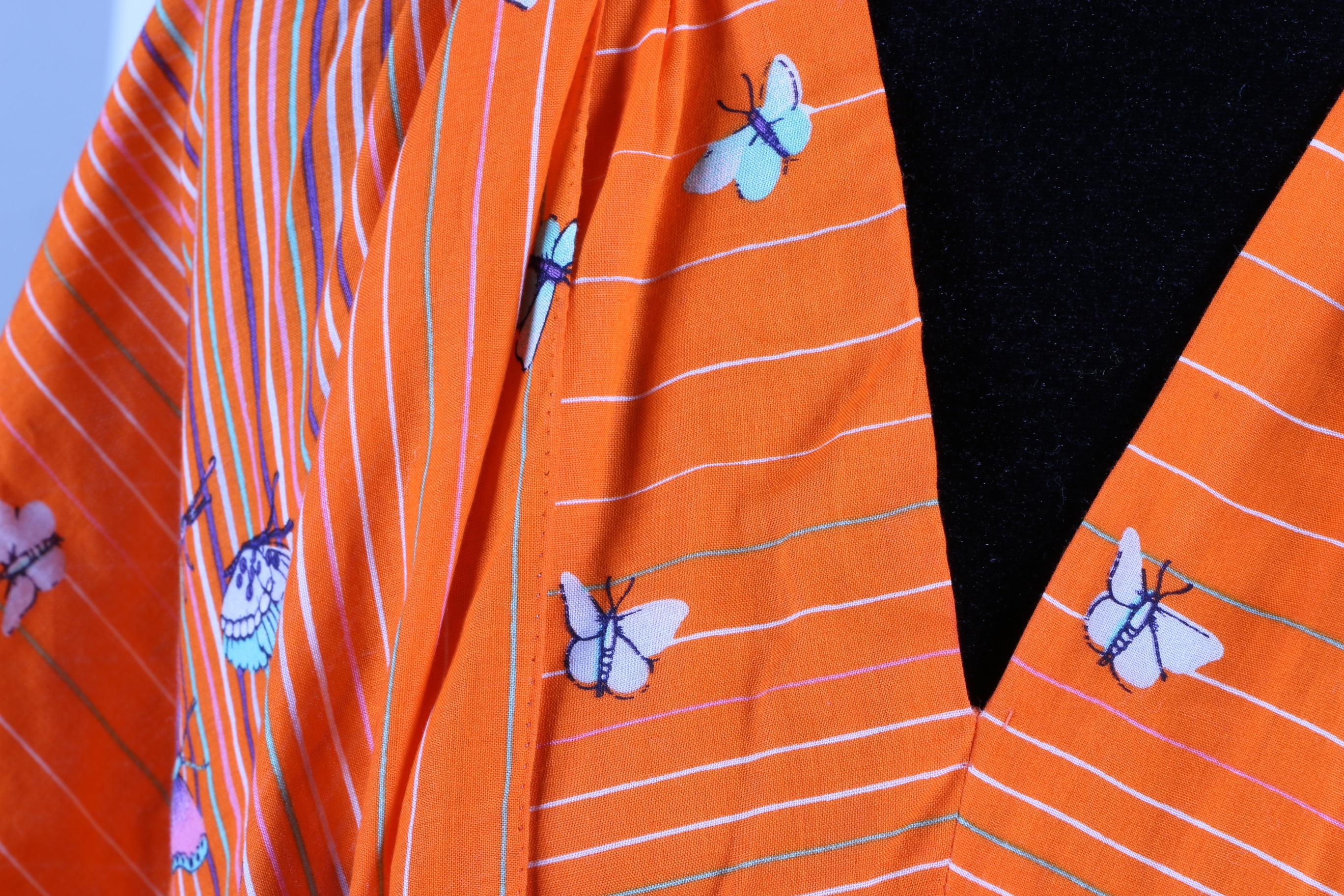 Vintage Adele Simpson Halter Dress with Scarf