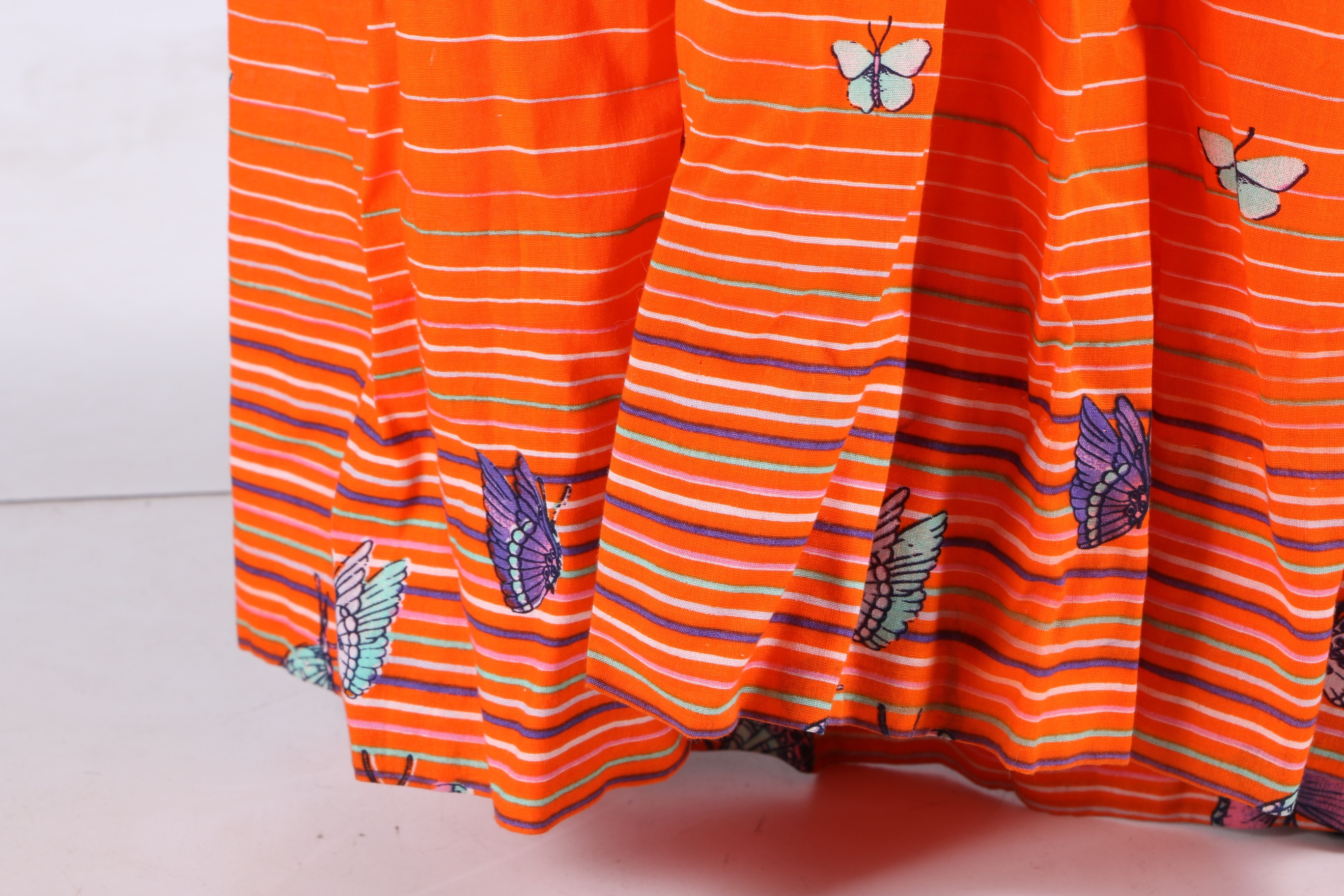 Vintage Adele Simpson Halter Dress with Scarf